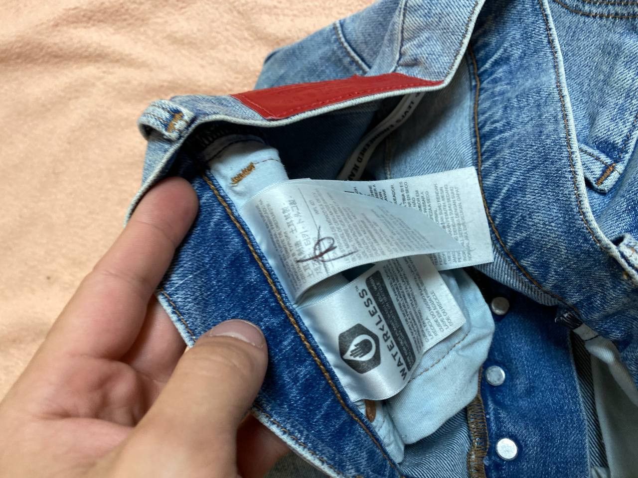Levi's × Vintage Crazy Vintage Y2K Levis 512 Skinny Destroyed Denim Jeans Size US 29 - 3 Thumbnail