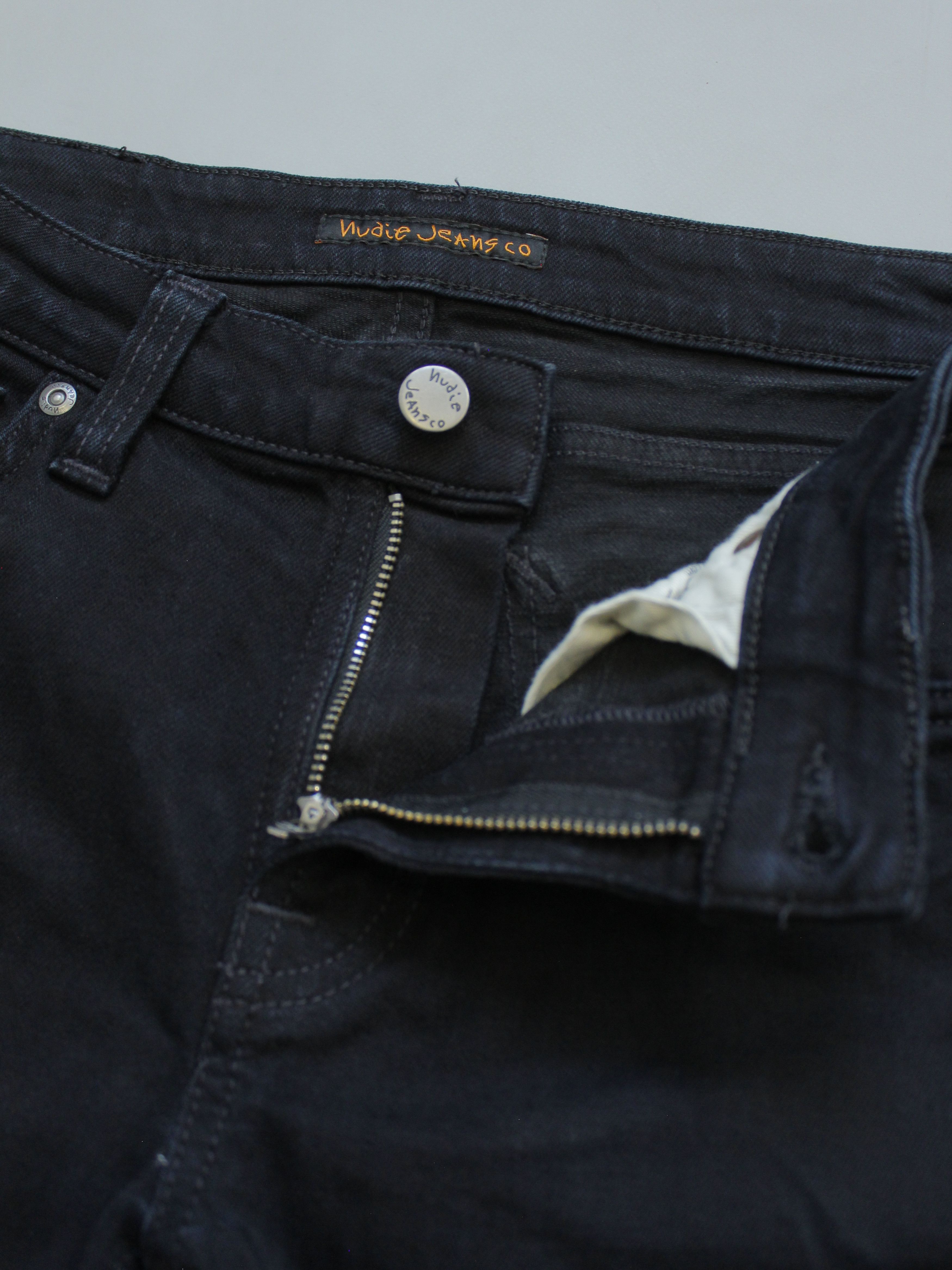 Nudie Jeans NUDIE JEANS DENIM SKINNY LIN BLACK BLACK 30 / 32 Size US 30 / EU 46 - 8 Thumbnail