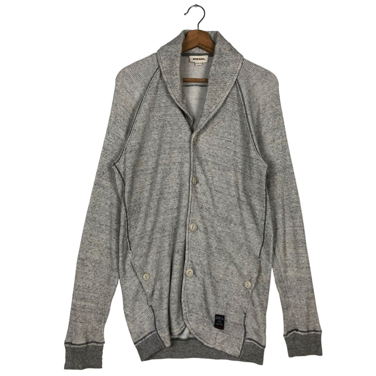 Diesel 🔥VINTAGE CARDIGAN JACKET DIESEL INSPIRE ISSEY MIYAKE Size US M / EU 48-50 / 2 - 1 Thumbnail