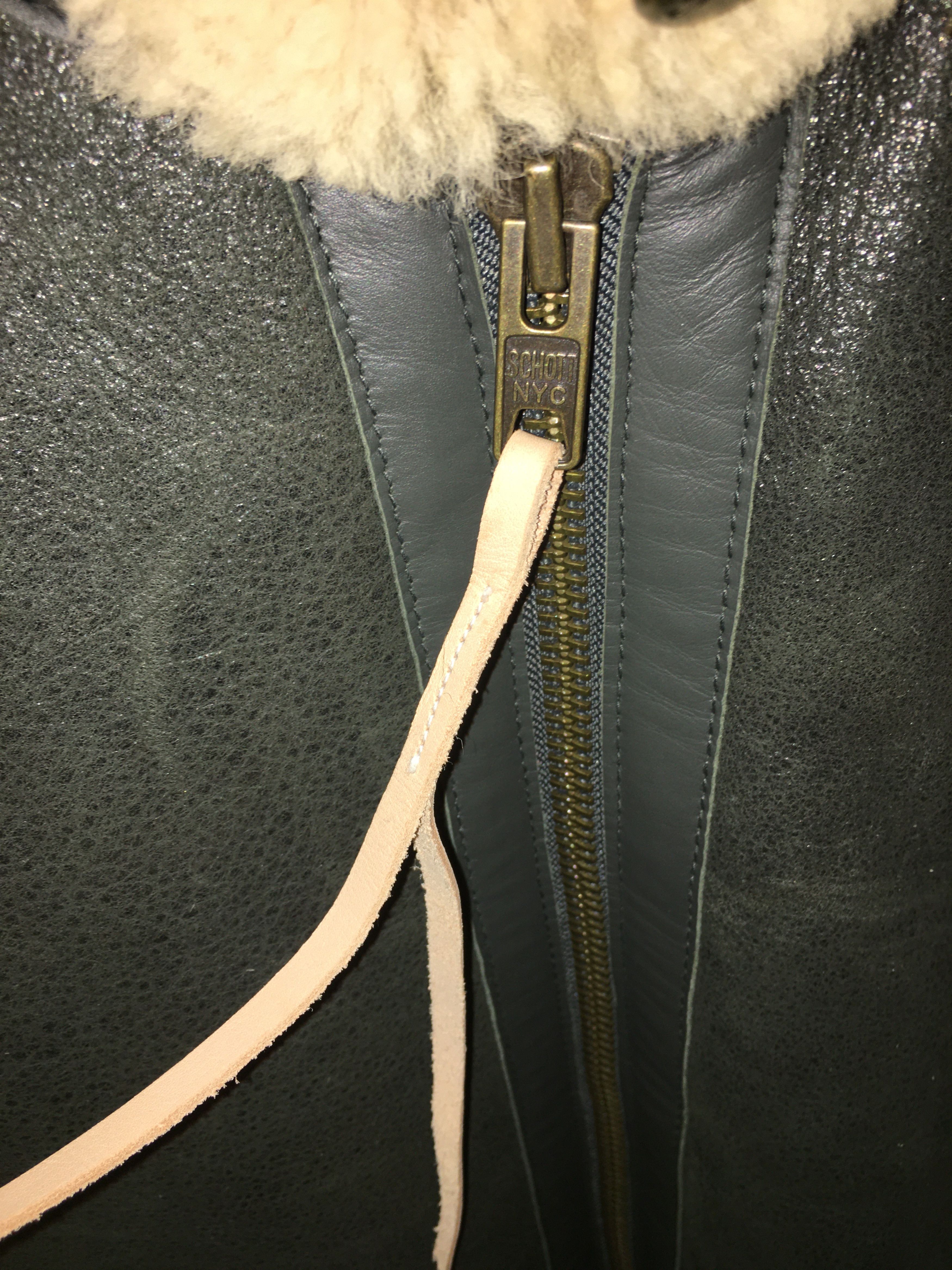 Filling Pieces × Schott Schott for Filling Pieces Studio Shearling Jacket Size US M / EU 48-50 / 2 - 11 Thumbnail