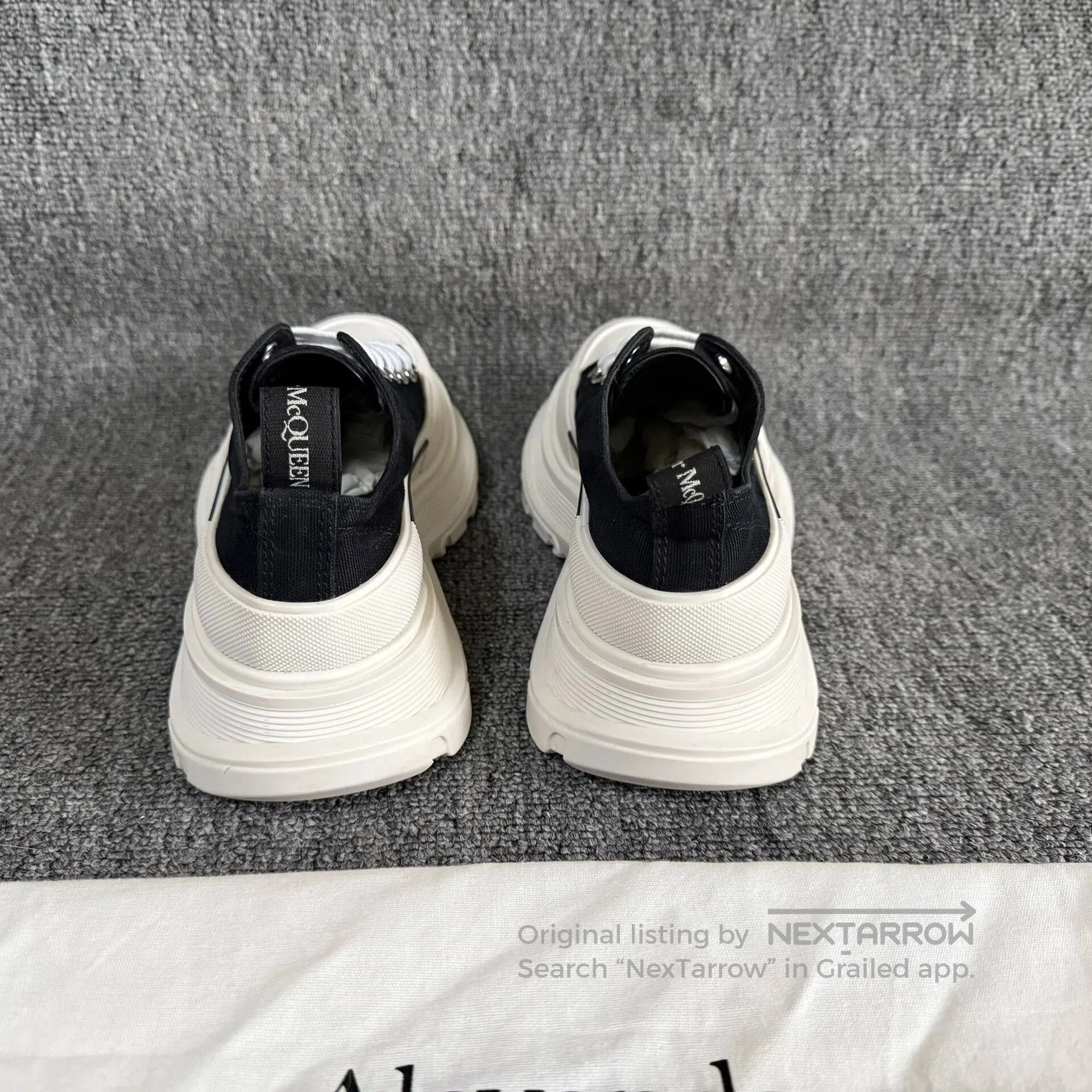 Alexander McQueen Alexander McQueen Platform Canvas Shoes 35.5. Size US 4.5 / IT 34.5 - 4 Thumbnail