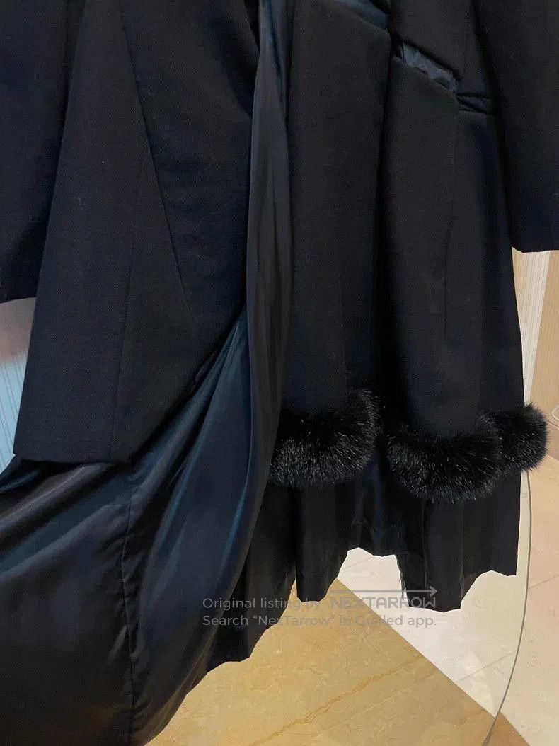 Comme des Garcons CDG Runway Wool Blend Paneled Coat. Size US M / EU 48-50 / 2 - 5 Thumbnail
