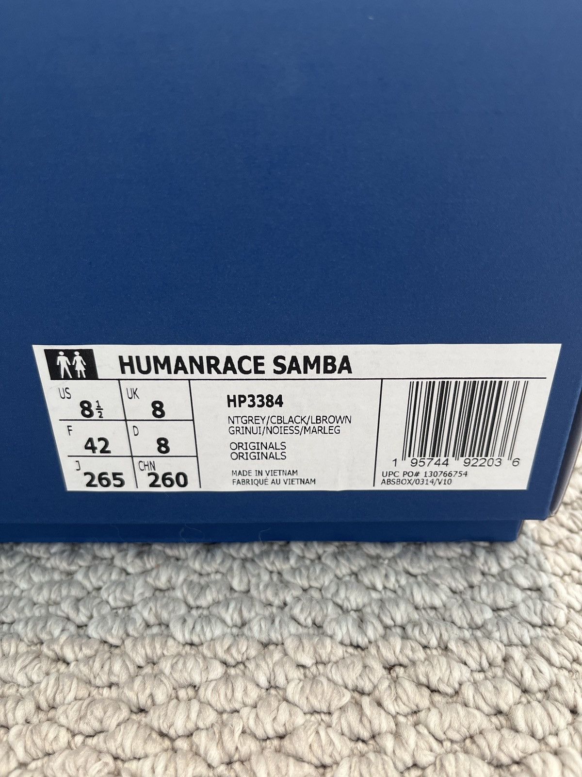 Adidas Adidas Samba Human Race Black Size US 8.5 / EU 41-42 - 7 Thumbnail