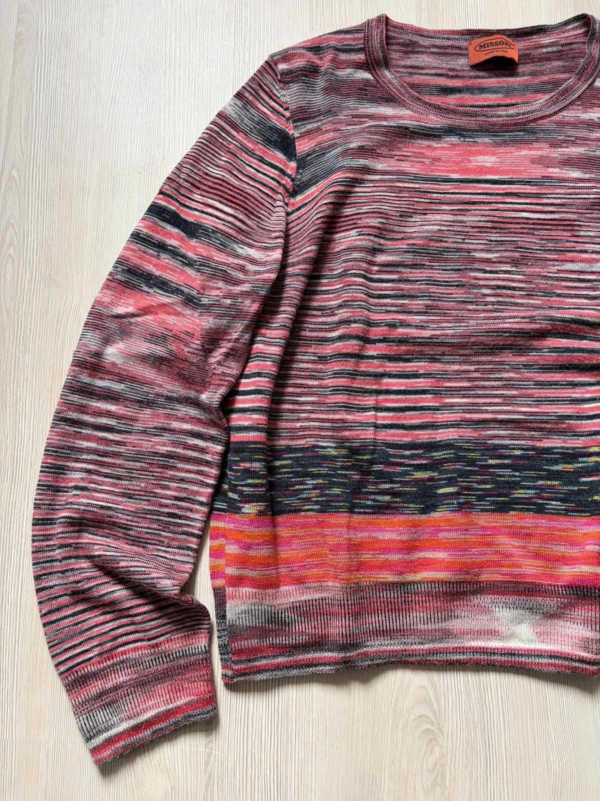 Missoni Missoni Iconic Multicolor Wool Sweater Size US M / EU 48-50 / 2 - 4 Thumbnail