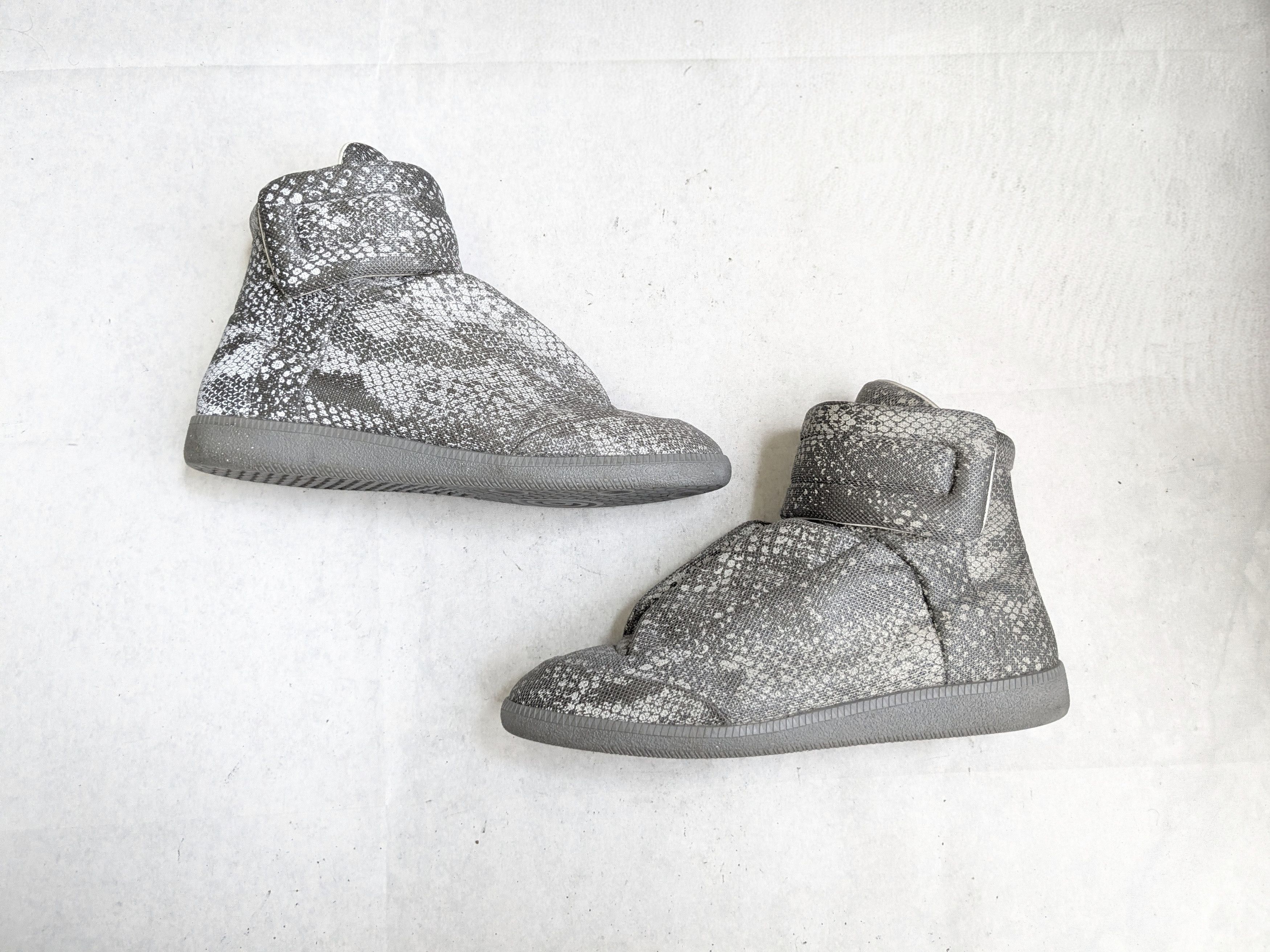 Maison Margiela Maison Margiela Future Gray 12 45 High Tops Reflective Size US 12 / EU 45 - 1 Thumbnail
