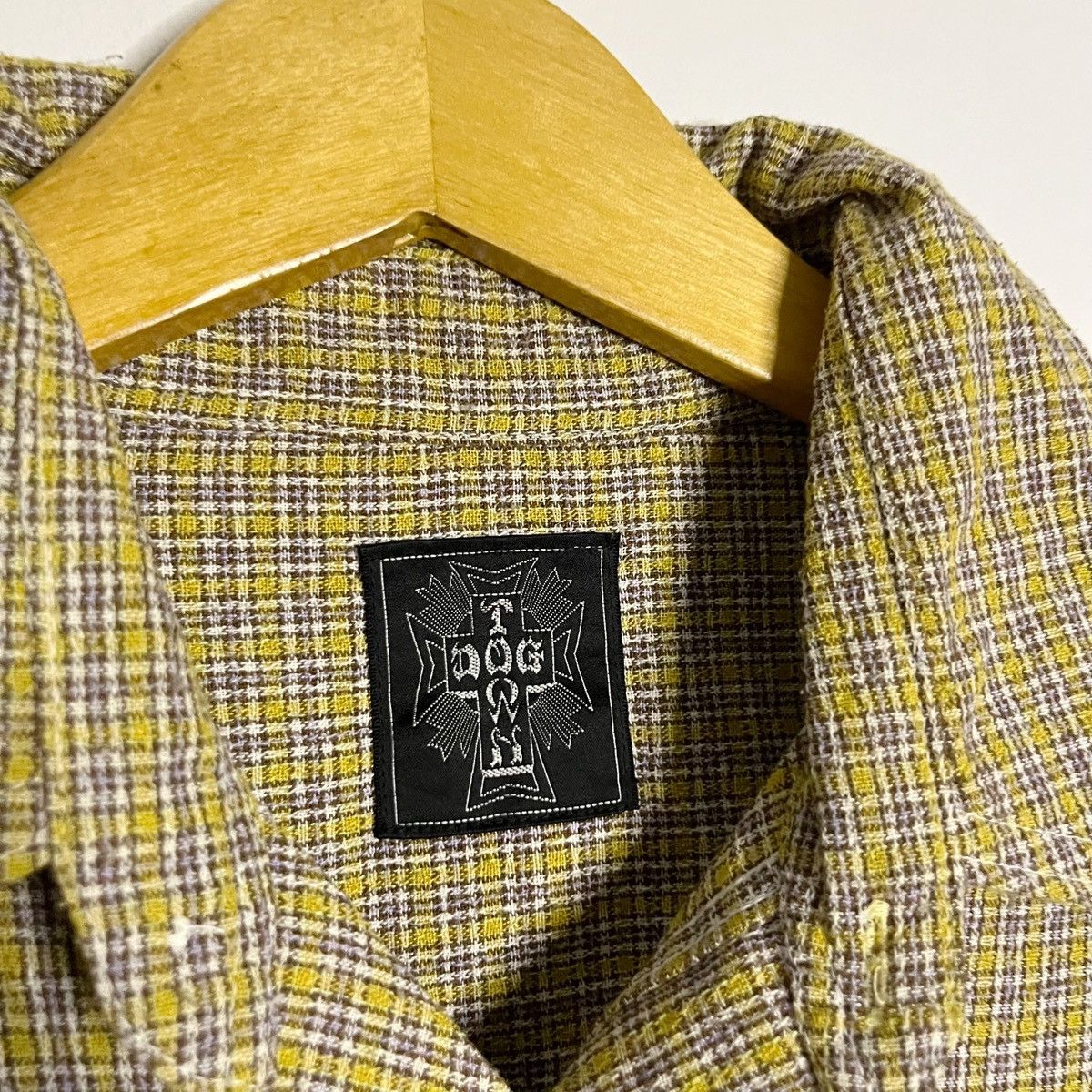 Dogtown × Japanese Brand Vintage Dogtown Checkered Button Up Shirt Size US XL / EU 56 / 4 - 8 Thumbnail