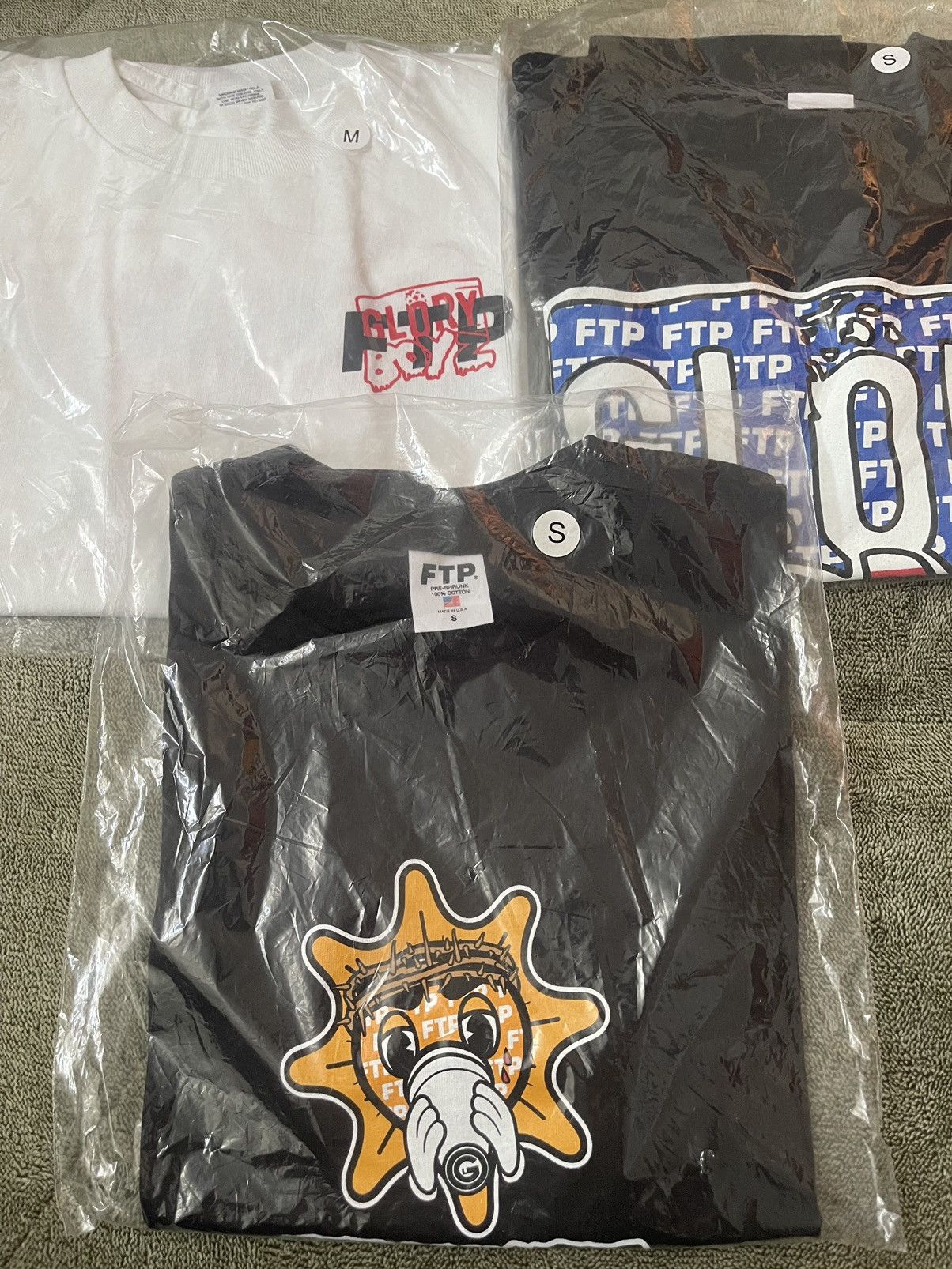 Fuck The Population × Glo Gang Ftp x glo gang Gloman Cup small black shirt Size US S / EU 44-46 / 1 - 1 Thumbnail