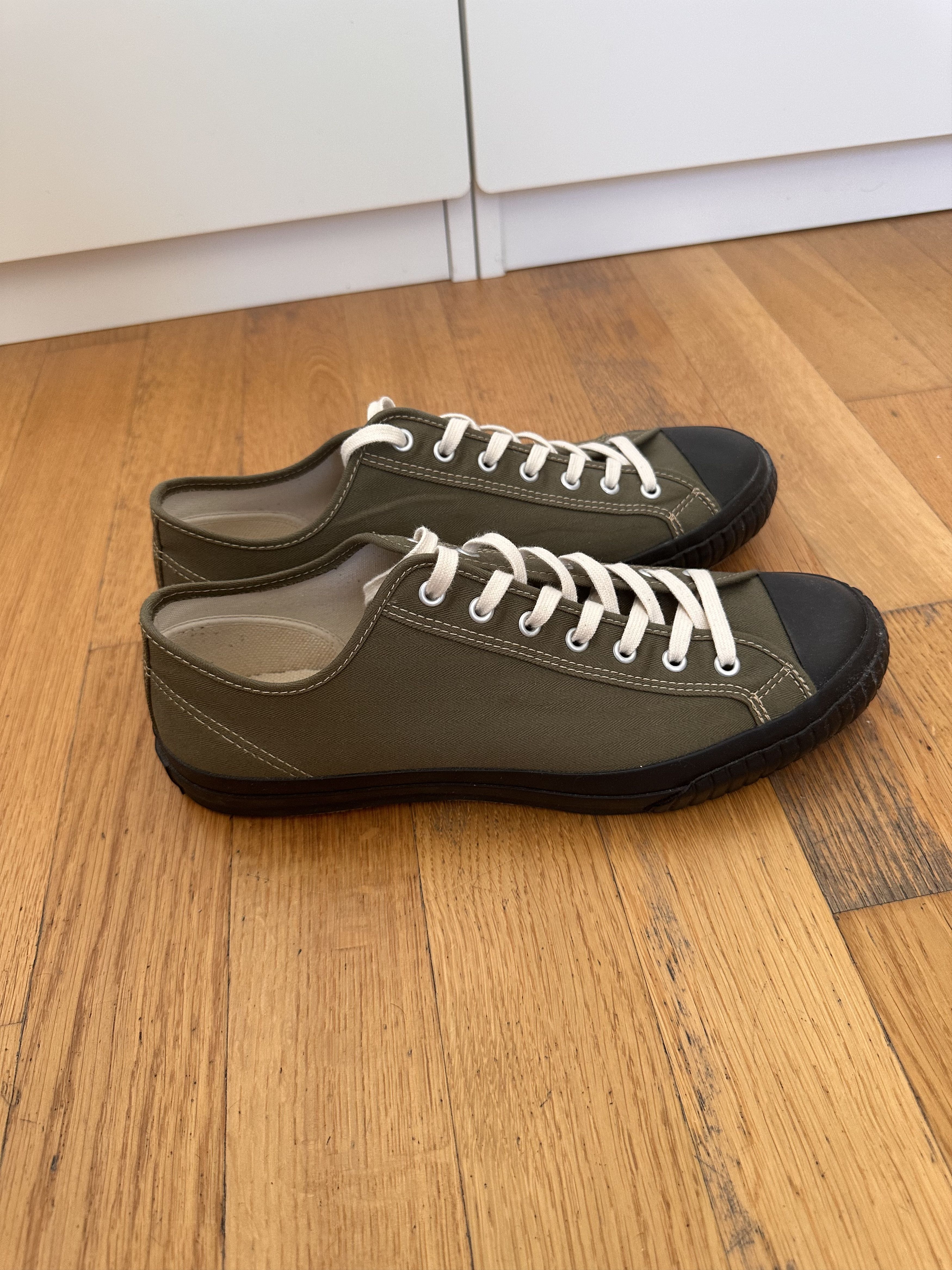 John Lofgren JLB Champion Sneakers / WWII Style Us Army Olive Drab Size US 9 / EU 42 - 6 Thumbnail