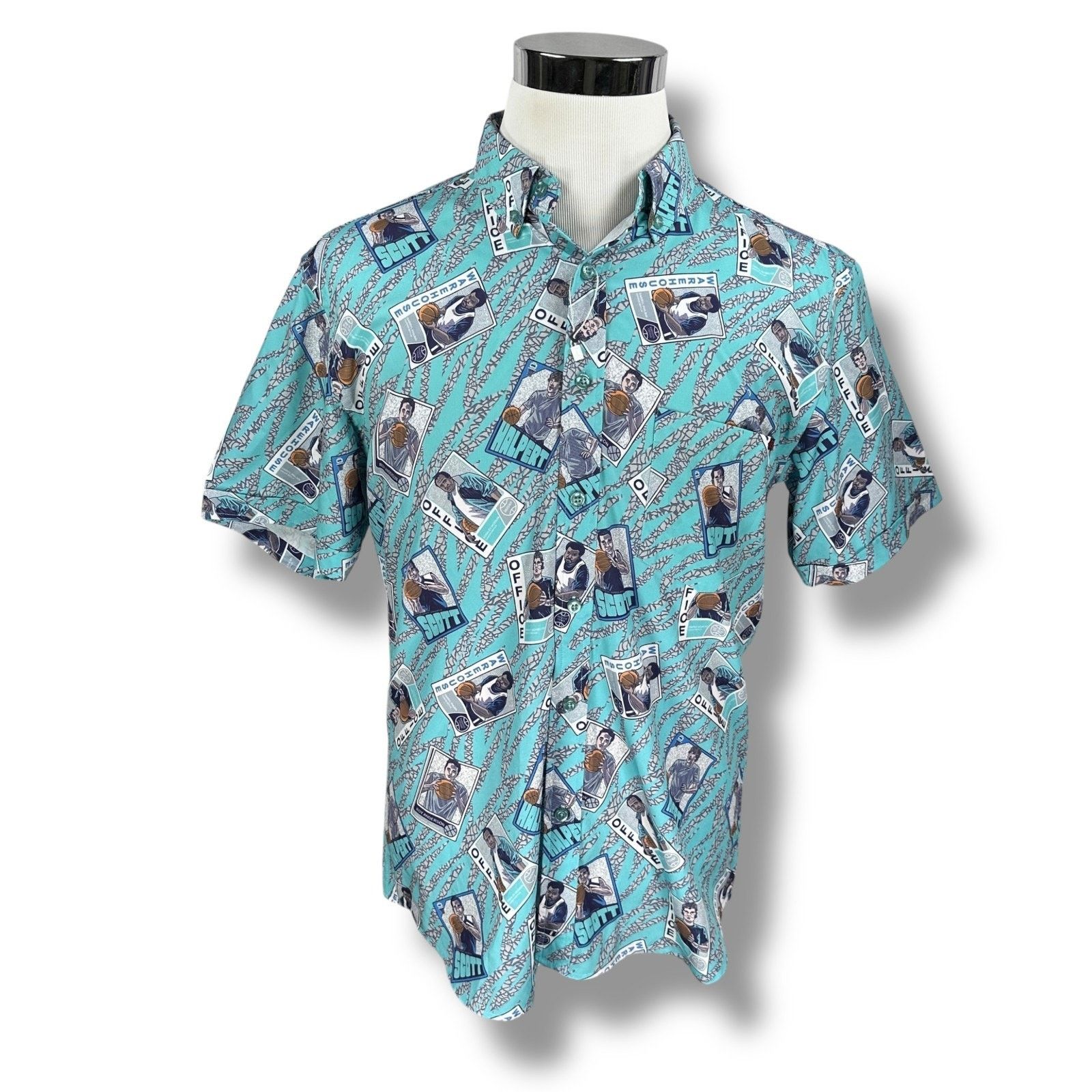 Other RSVLTS x The Office Series 5 Basketball Shirt Mens M Blue Size US M / EU 48-50 / 2 - 1 Thumbnail