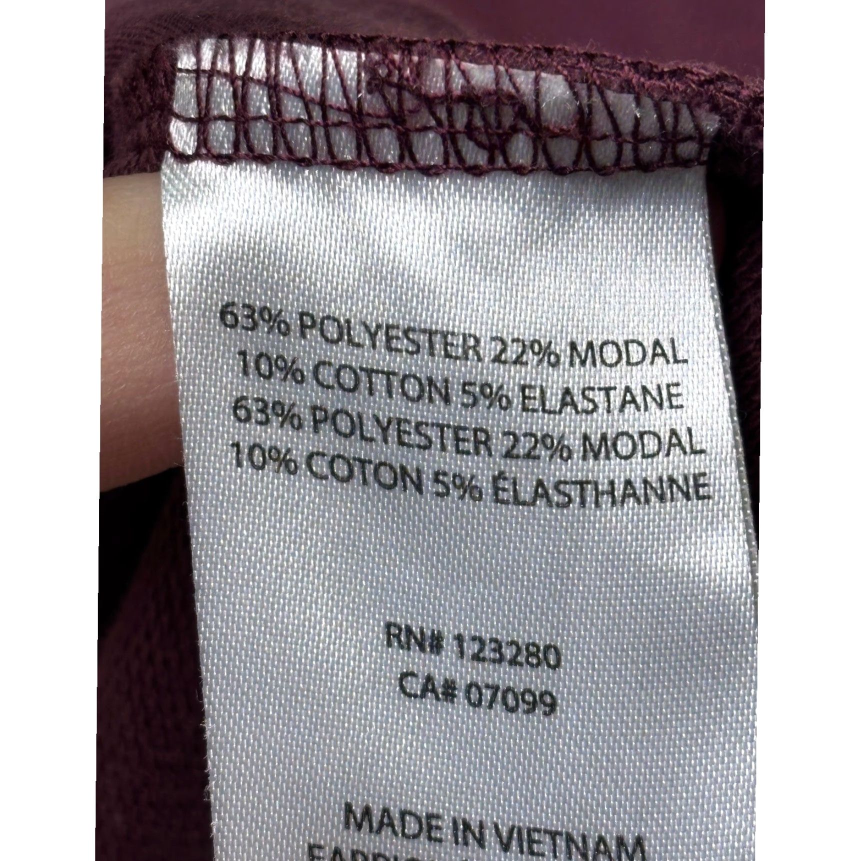 TravisMathew Travis Mathew Mens Pullover Shirt Long Sleeve Burgundy 1/4 Zip Mock Neck Logo Zipper Golf Sweatshirt Knit Size US S / EU 44-46 / 1 - 5 Thumbnail