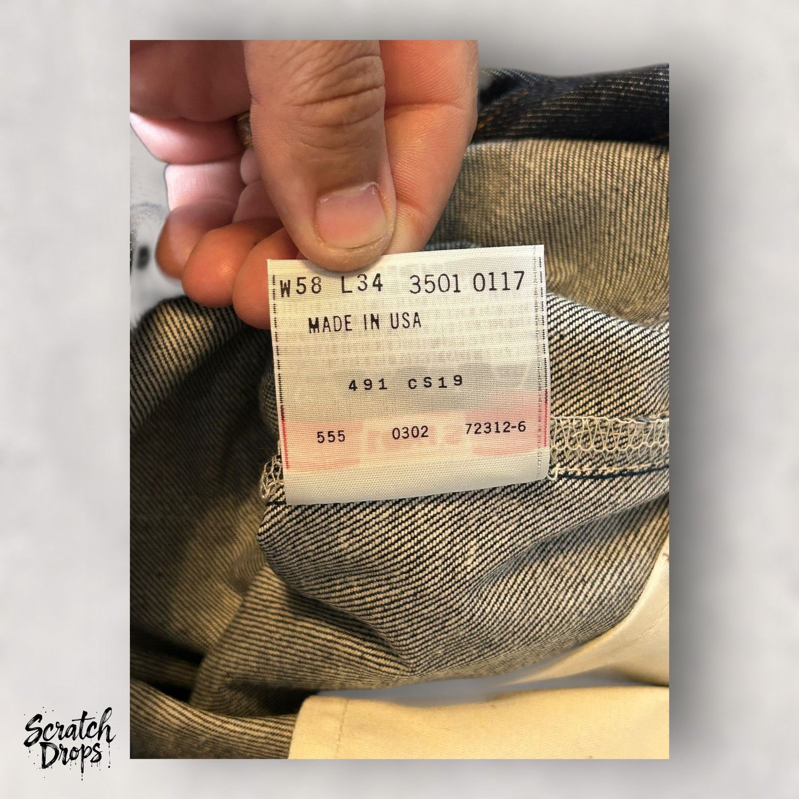 Levi's Vintage Levi’s 501xx Shrink-to-Fit Jeans USA W58 L34 501 NWT Size US 42 / EU 58 - 2 Thumbnail