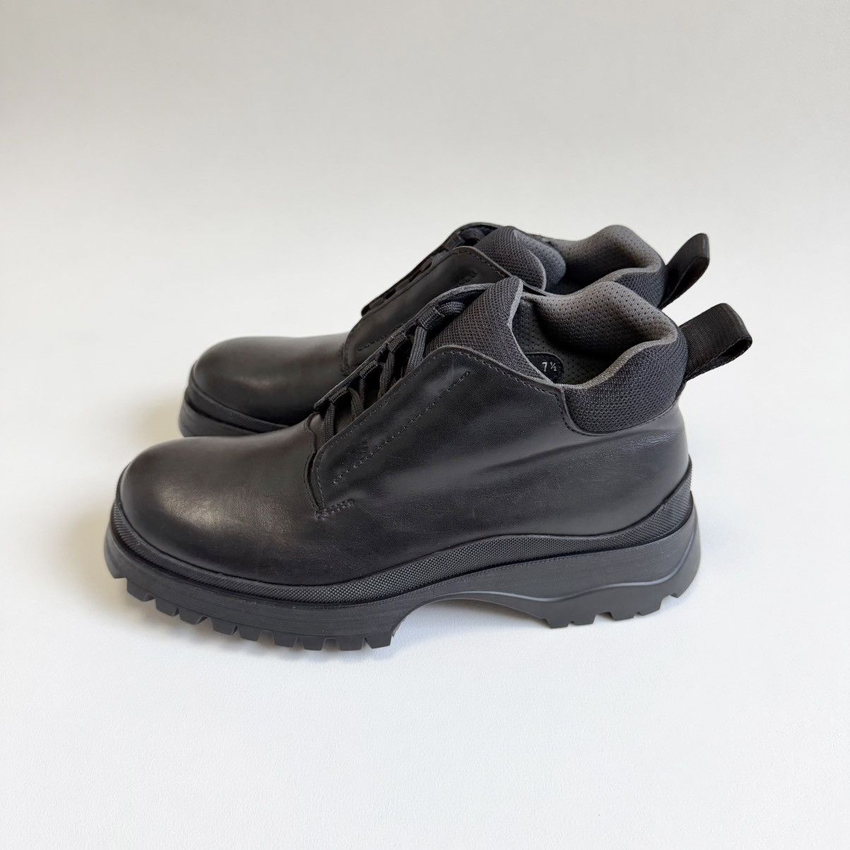 Prada OG Black Leather ‘Brixxen’ Chukka Boots Size US 8.5 / EU 41-42 - 19 Thumbnail