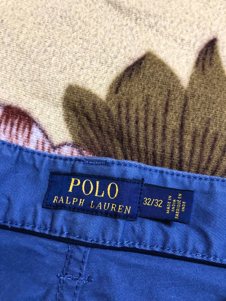 Polo Ralph Lauren Polo Ralph Lauren Trousers Pants Chino Blue Distressed Size US 32 / EU 48 - 2 Thumbnail
