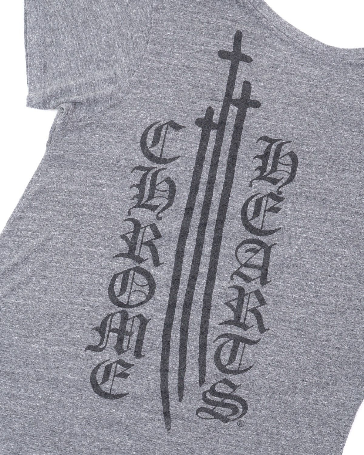 Chrome Hearts Chrome Hearts RS3 V-Neck Tee Heather Grey Size US XXL / EU 58 / 5 - 5 Thumbnail