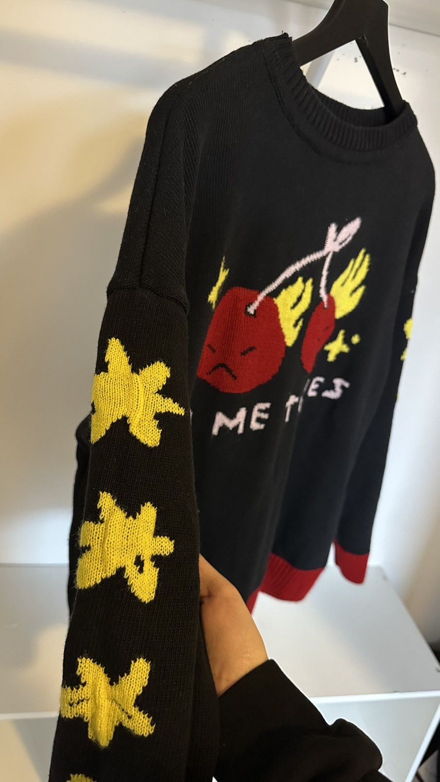 Other PAY’S no me toques Knit Sweater with Star Sleeve Detailing Size US S / EU 44-46 / 1 - 3 Thumbnail