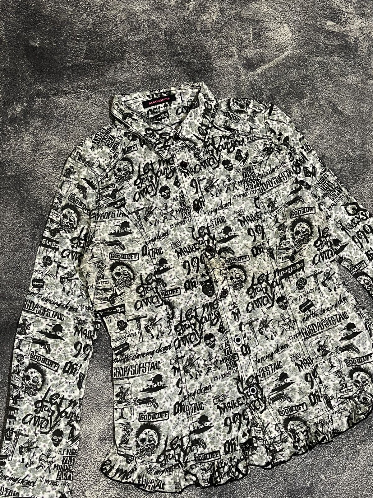 If Six Was Nine Algonquins Punk Poem Fullprint Shirts Size US S / EU 44-46 / 1 - 3 Thumbnail