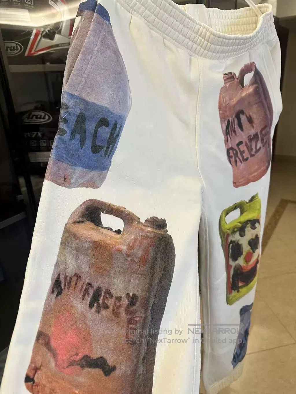Givenchy Givenchy x Josh Smith SS22 Cartoon Jogging Pants. Size US 31 - 4 Thumbnail