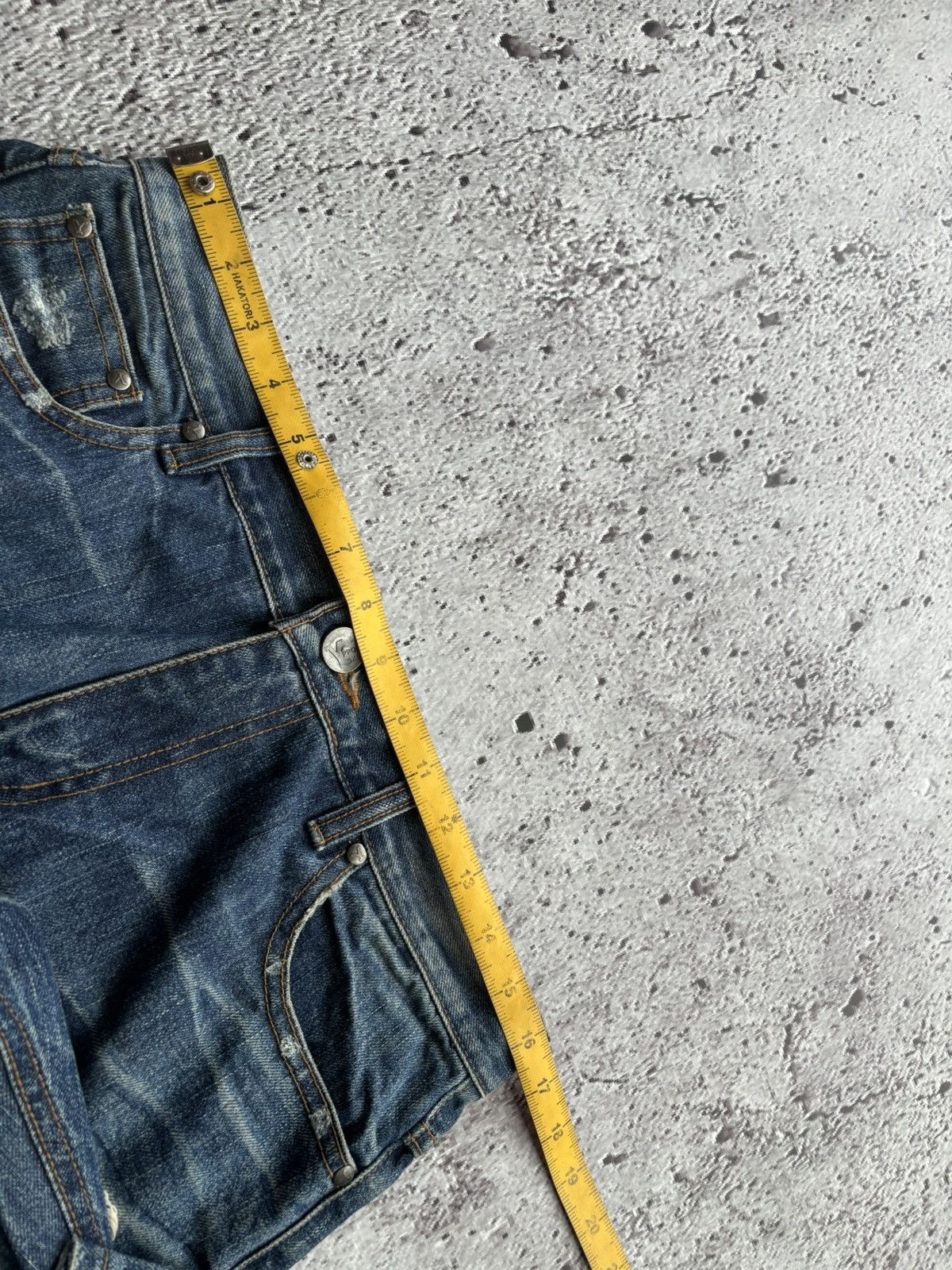 Hysteric Glamour Distressed denim yaponskii Denim jeans Size US 32 / EU 48 - 9 Thumbnail