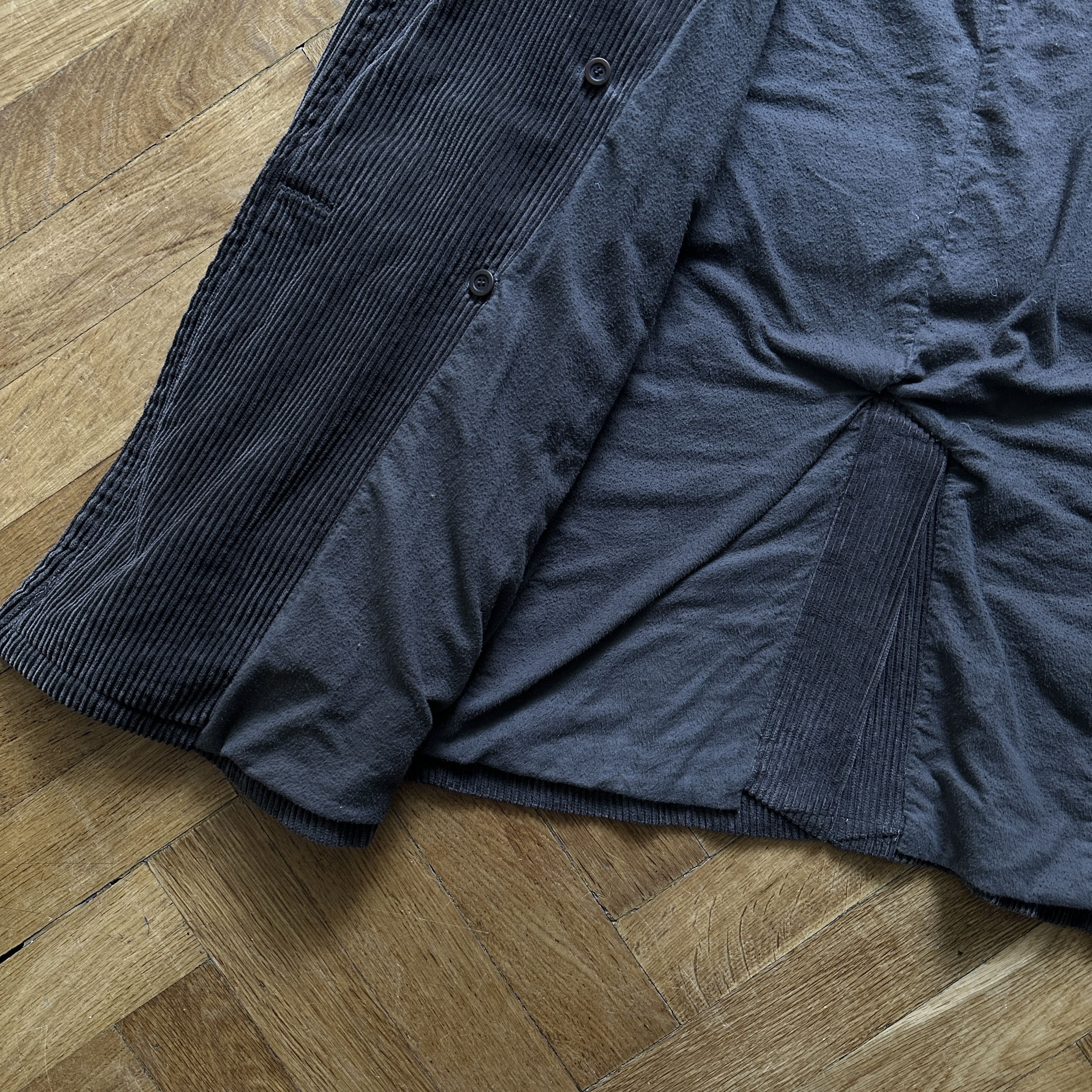 Rick Owens Archival Double Breasted Corduroy Coat Size US XS / EU 42 / 0 - 8 Thumbnail