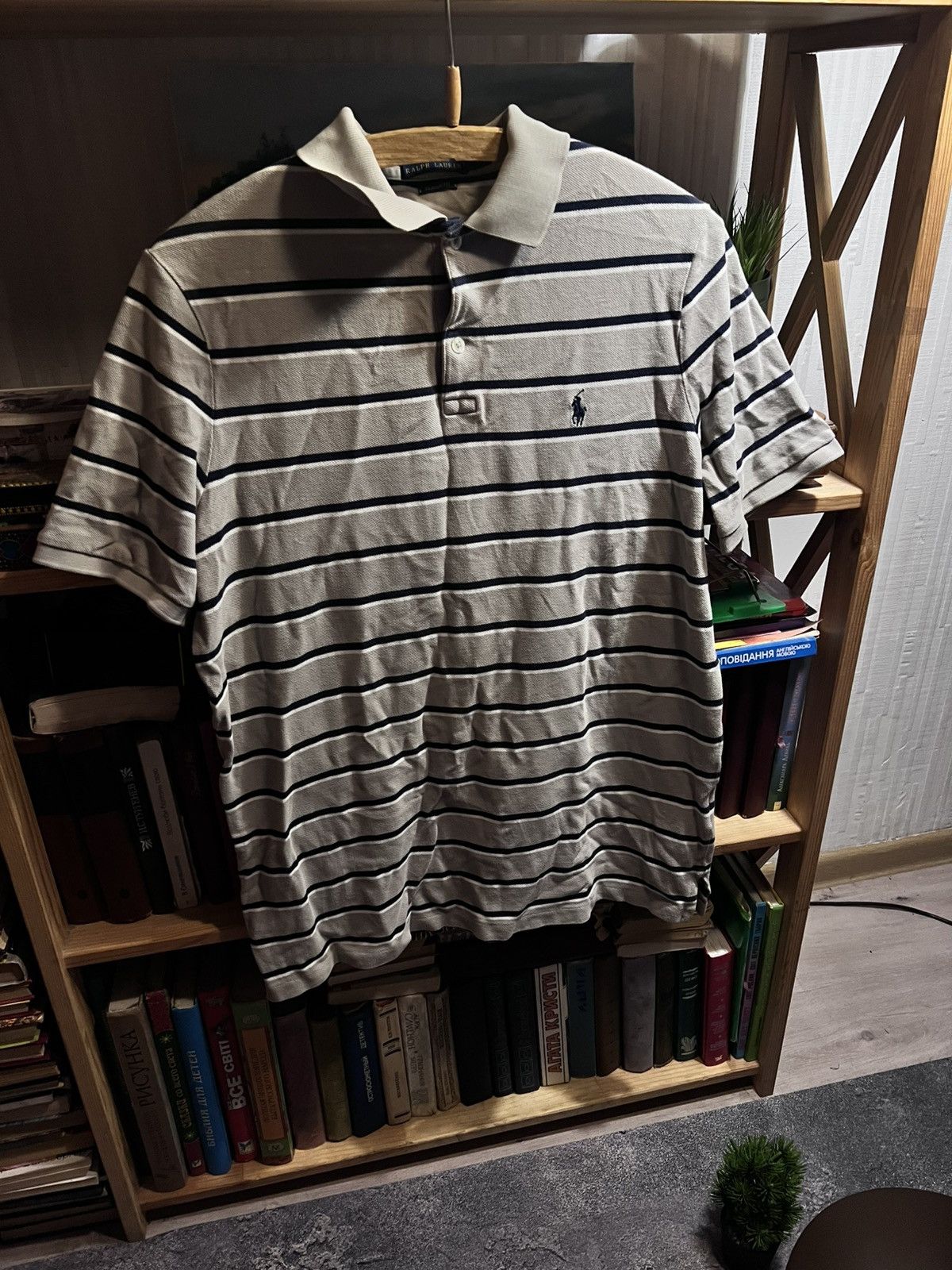 Vintage Ralph Lauren Y2K Polo – Avant-Garde Archive Slim Fit Drip 90 Size US M / EU 48-50 / 2 - 1 Thumbnail