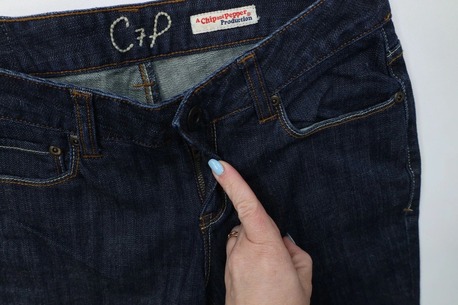 Vintage Vintage Y2K Streetwear Flared Wide Leg Denim Jeans Indigo Size 28" / US 6 / IT 42 - 6 Thumbnail