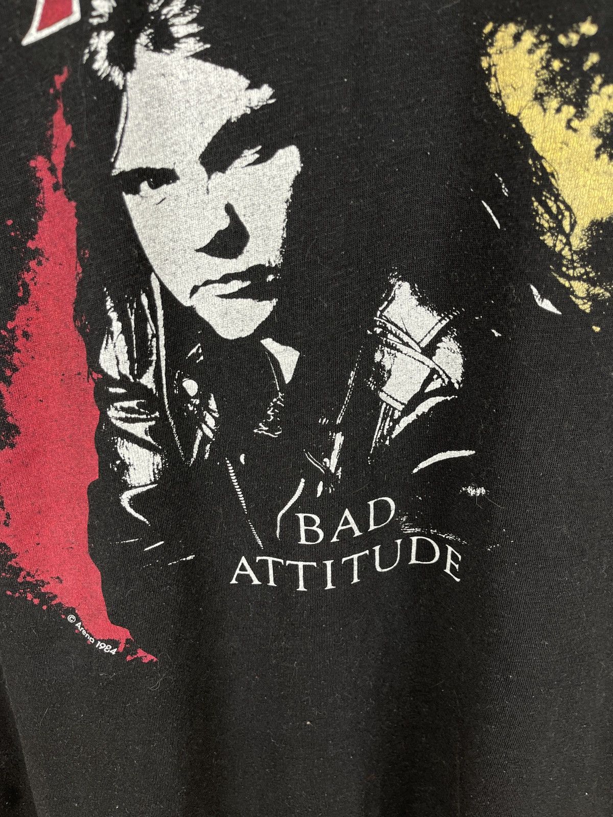 Band Tees Vintage 1984 Meat Loaf Bad Attitude tour 84/85 band tee Size US XL / EU 56 / 4 - 6 Thumbnail