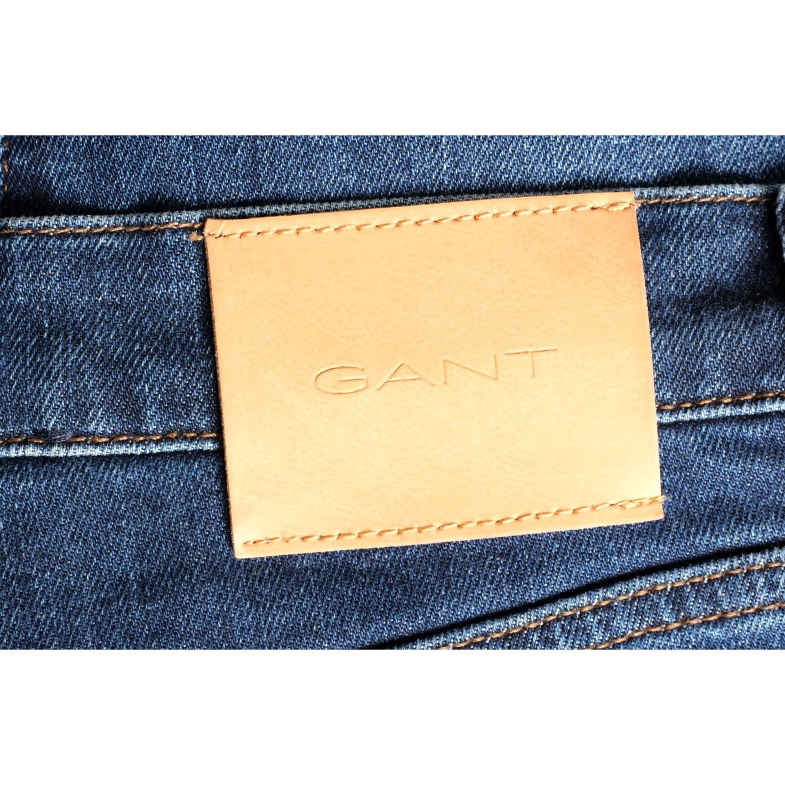 Gant GANT HAYES Slim Stretch Jeans Men 32/34 Blue Regular 5-Pocket Denim Stretch Size US 32 / EU 48 - 2 Thumbnail