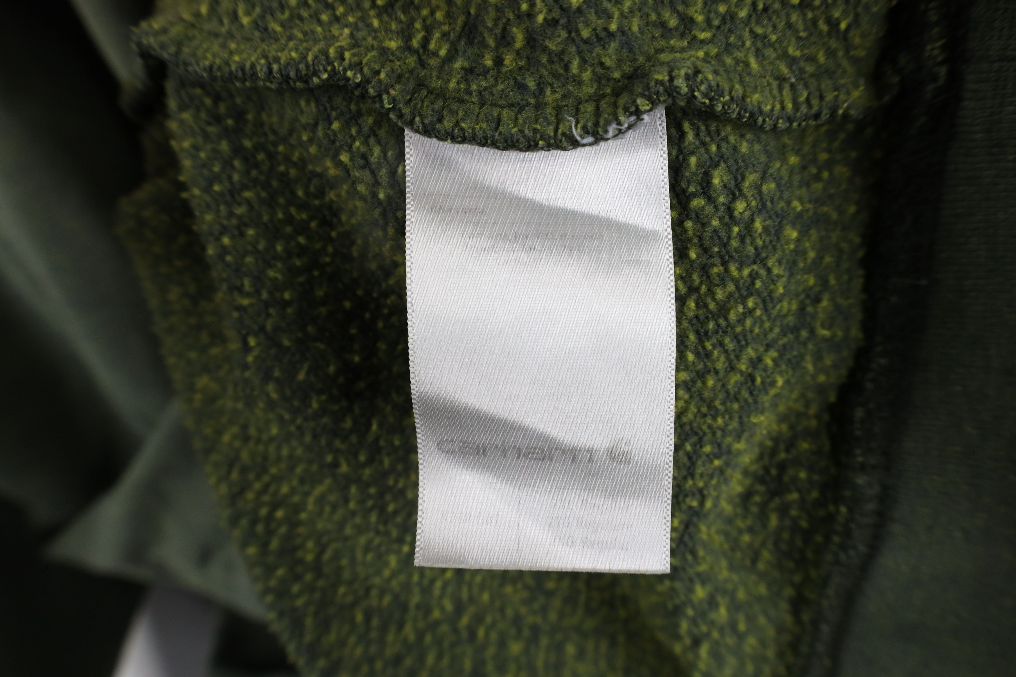 Carhartt × Vintage Vintage Carhartt Box Logo Hoodie Sweatshirt Heather Green Size US XXL / EU 58 / 5 - 10 Thumbnail