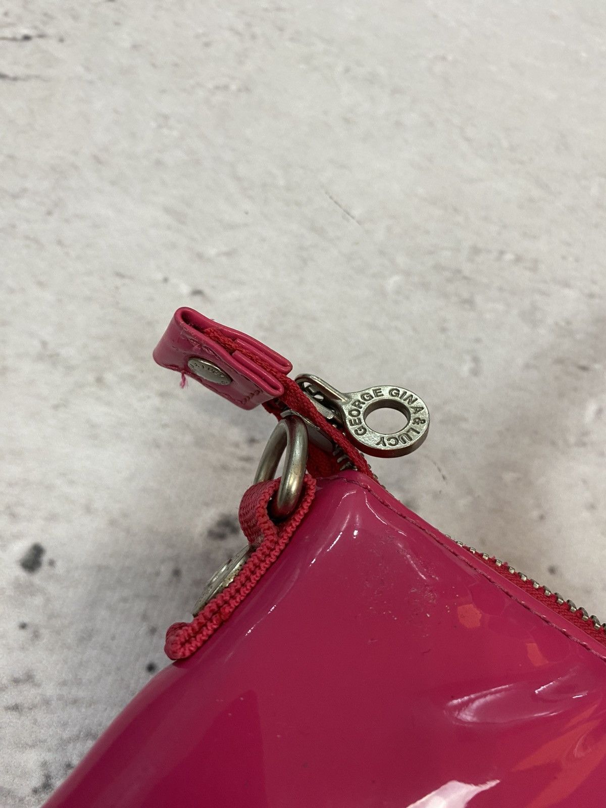 George Gina & Lucy × Japanese Brand × Vintage GGL GEORGE GINĄ LUCY AVANT GARDE Y2K OPIUM LEATHER BAG JAPAN Size ONE SIZE - 9 Thumbnail