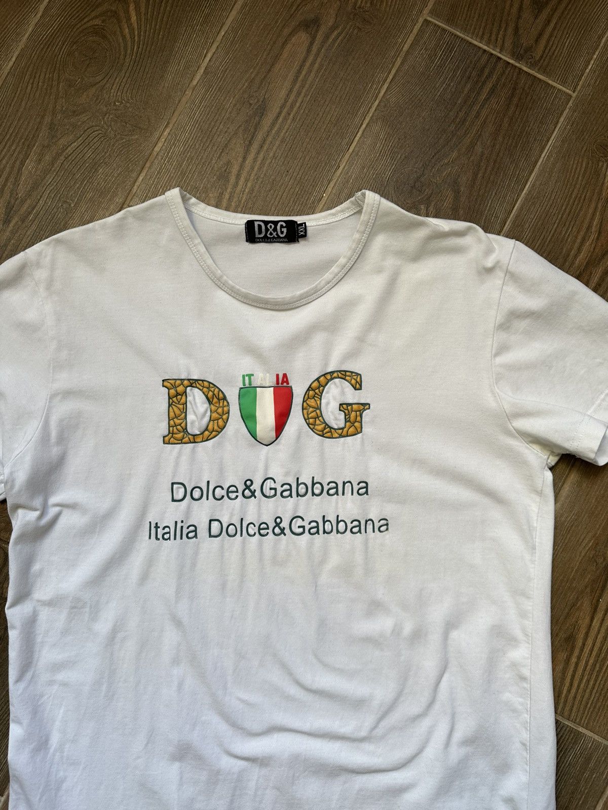 Dolce & Gabbana Dolce&Gabbana T-Shirt Big Logo Size XXL / US 16-18 / IT 52-54 - 8 Thumbnail