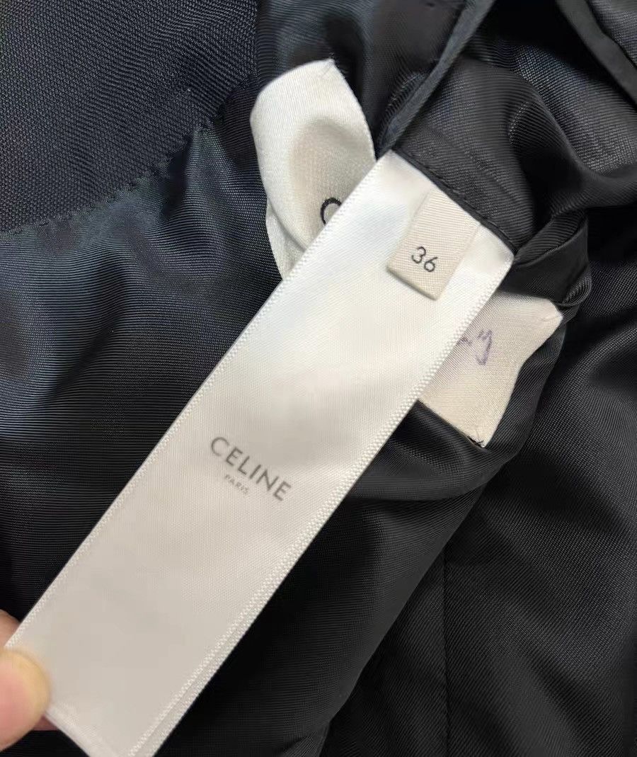 Celine Celine authentic black double-breasted wool suit Size XS / US 0-2 / IT 36-38 - 5 Thumbnail