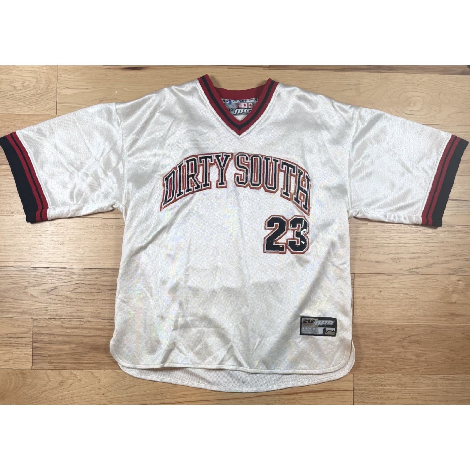 Vintage VINTAGE New York & Company NYC Dirty South Baseball Jersey L Mens City Series #23 90s Y2K Blue Baseball Football Mens Size US L / EU 52-54 / 3 - 2 Thumbnail