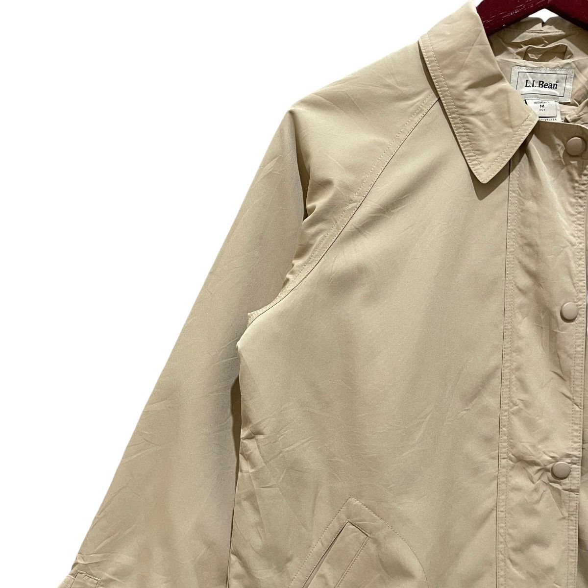 L.L. Bean × Vintage LL Bean Trench Coat Jacket Size M / US 6-8 / IT 42-44 - 5 Thumbnail