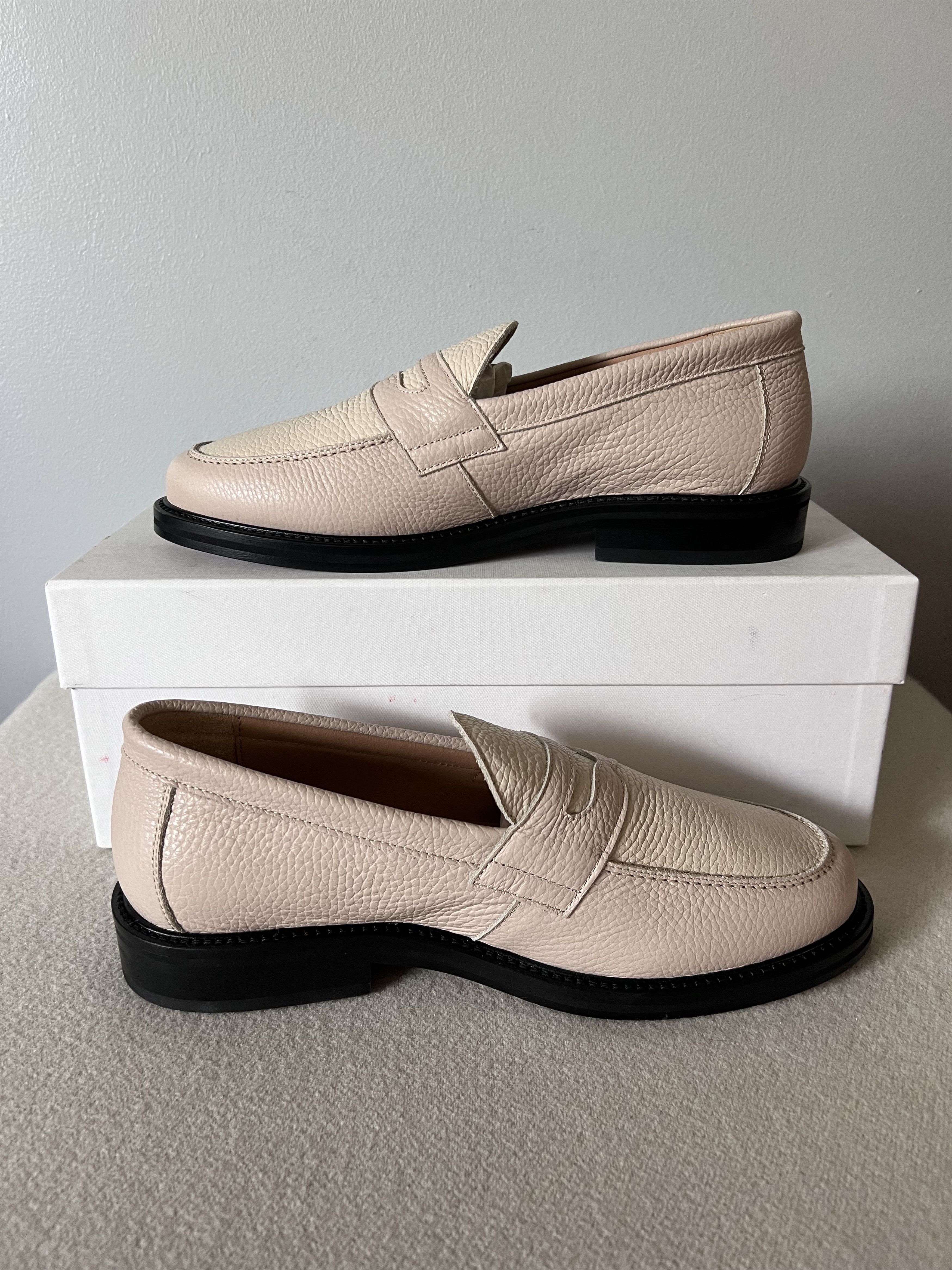 Aime Leon Dore Aime Leon Dore Penny Loafer in Lamb Driftwood Size US 8 / EU 41 - 3 Thumbnail