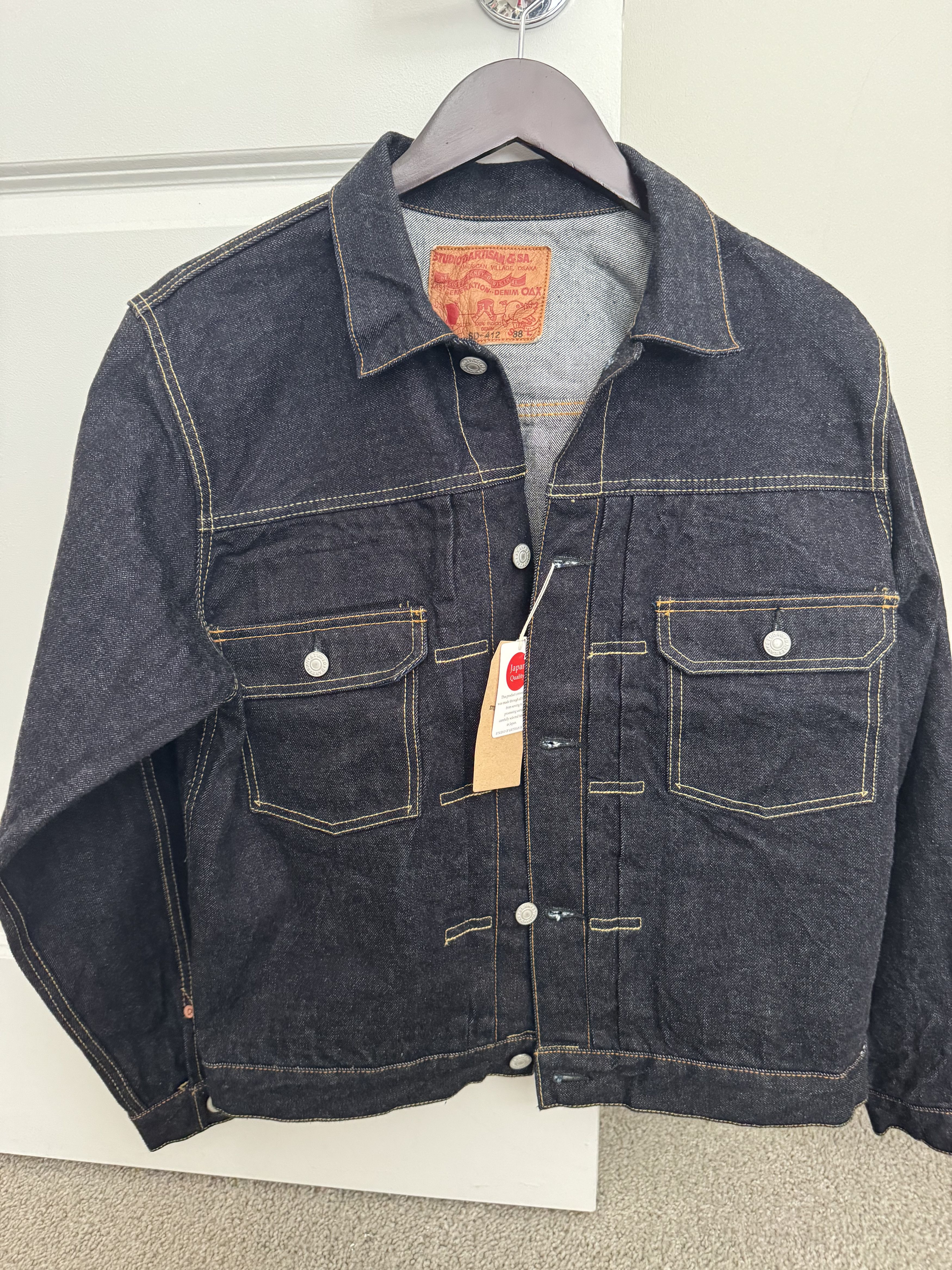 Studio D'Artisan SD-412 Type II SELVEDGE JACKET Size US M / EU 48-50 / 2 - 1 Thumbnail