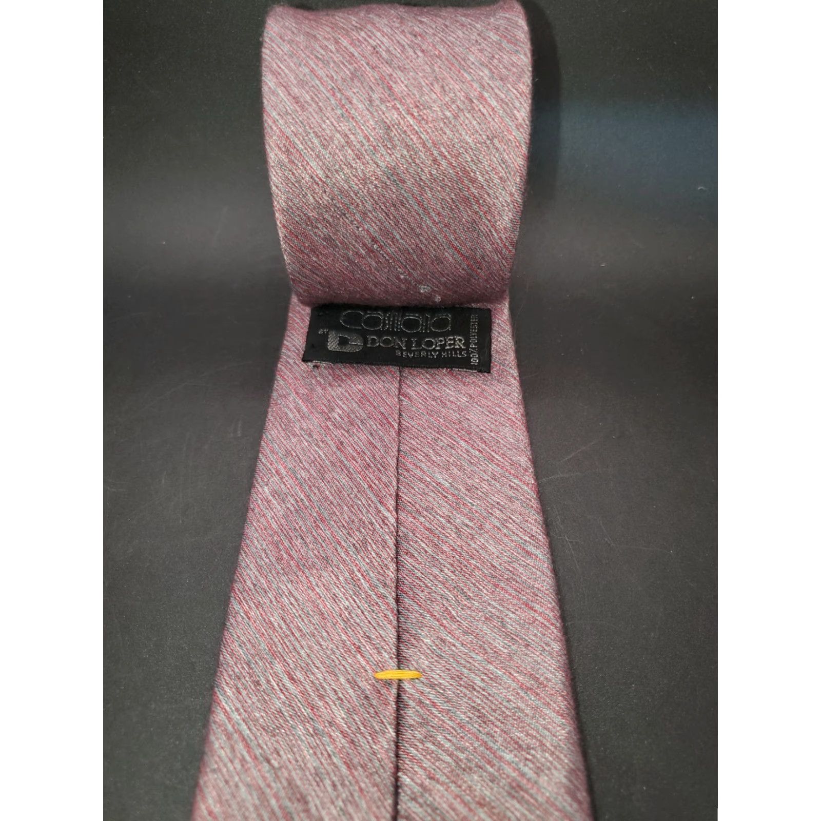 Vintage VINTAGE Don Loper Beverly Hills Necktie Tie 6-Pack / 100% Polyester / Preppy Style / Brown Plaid Checks / 57"-60" / Men / Lot of 6 Size ONE SIZE - 6 Thumbnail
