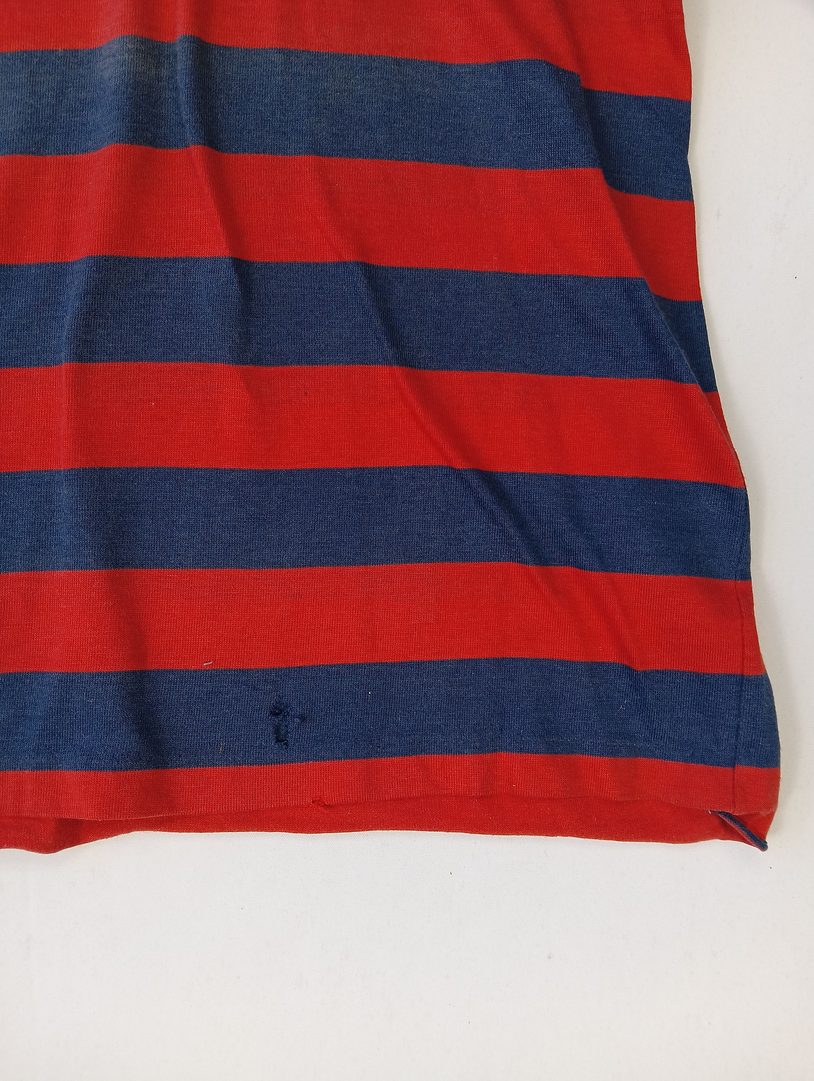 Lacoste × Vintage izod lacoste tee stripe vintage distressed single stich Size US XS / EU 42 / 0 - 7 Thumbnail