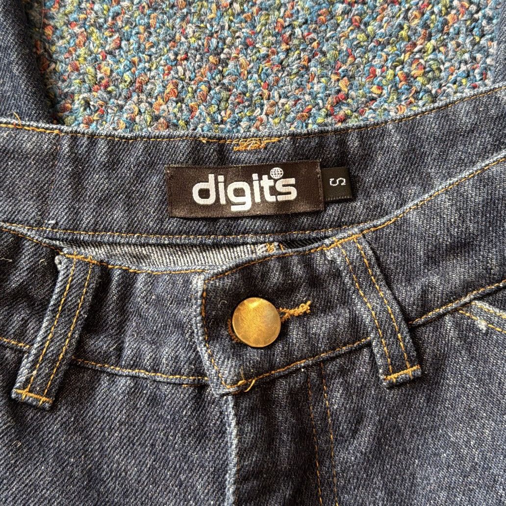 Japanese Brand × Vintage Vintage ‘Digits’ Baggy Japanese Denim Size US 32 / EU 48 - 4 Thumbnail