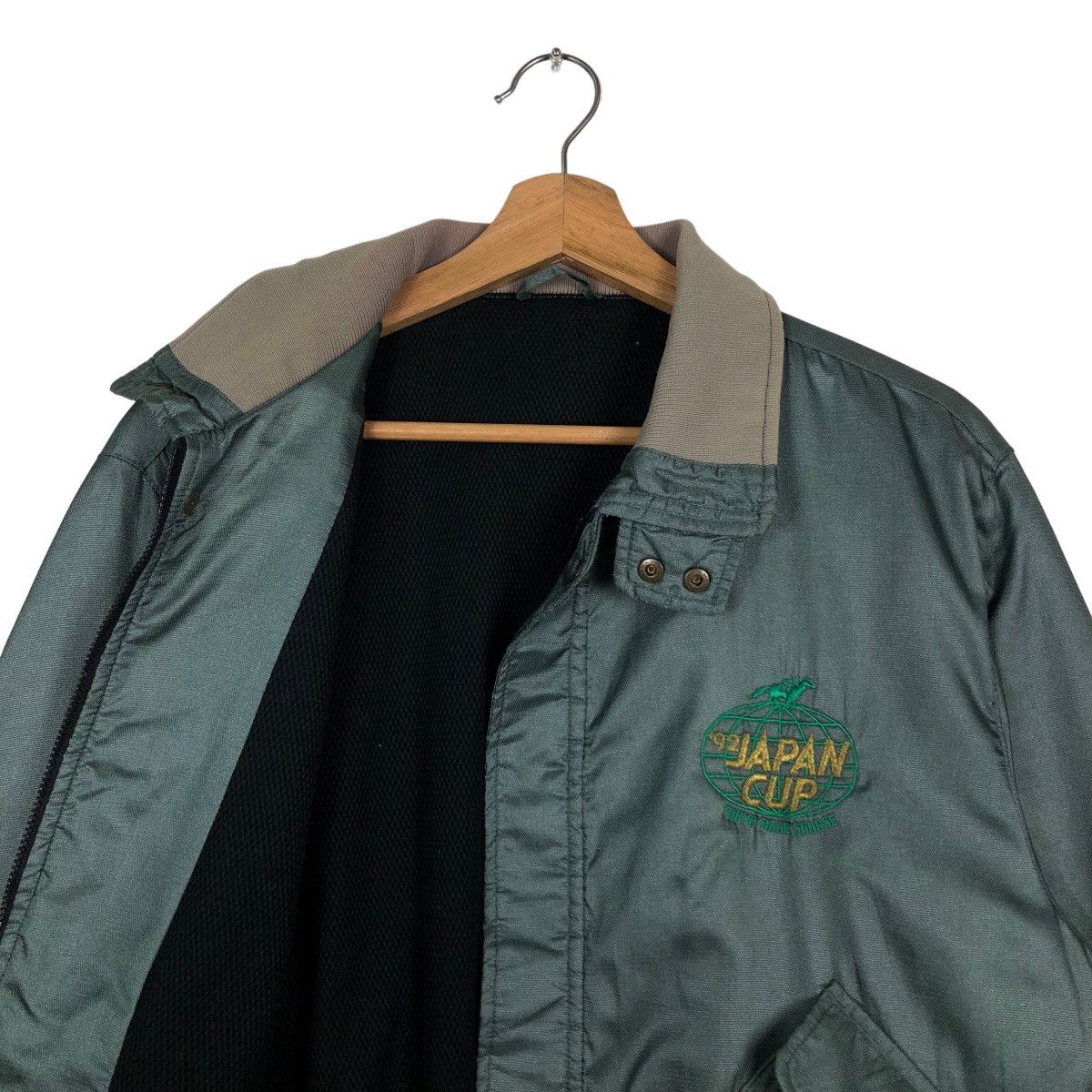 Japanese Brand 🔥Vintage 1992 Japan Cup Tokyo Race Course Bomber Jacket Size US M / EU 48-50 / 2 - 9 Thumbnail