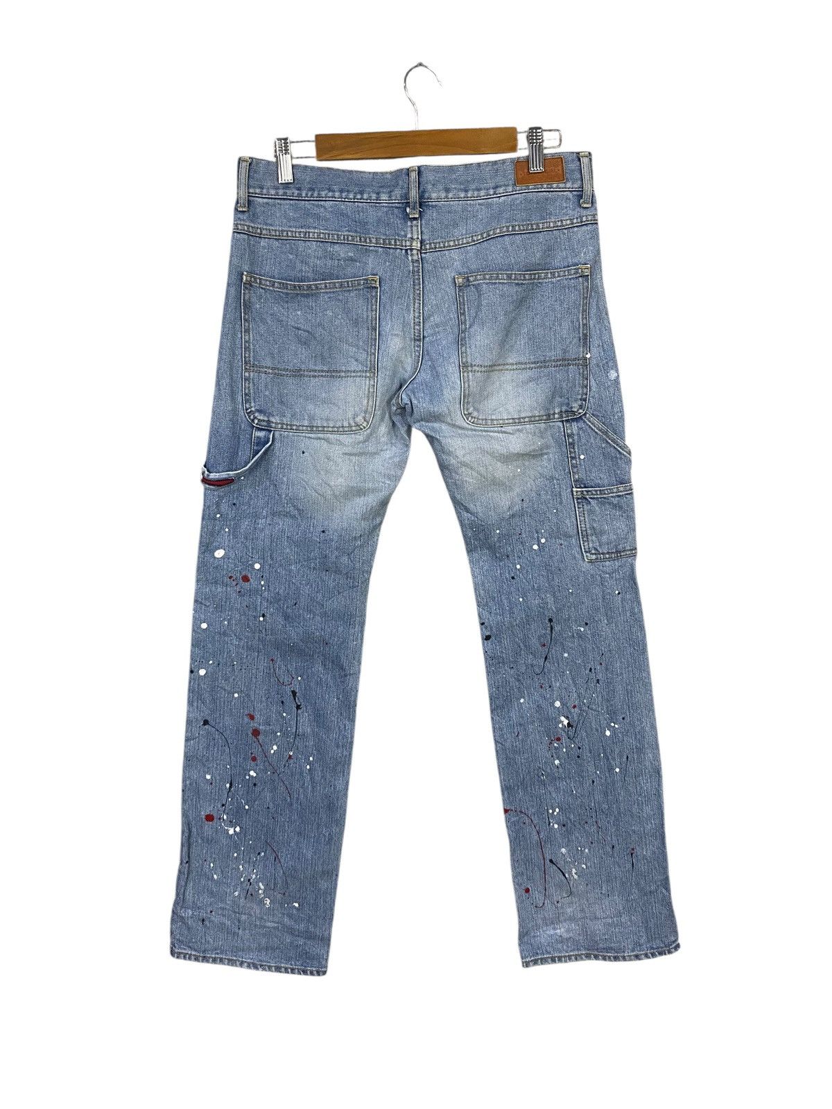 Tommy Hilfiger Vintage tommy girl work pant split paint nice design Size 32" / US 10 / IT 46 - 7 Thumbnail