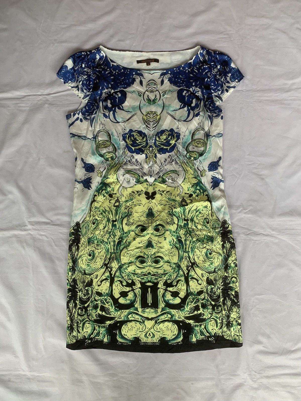 Roberto Cavalli Vintage AOP Dress
