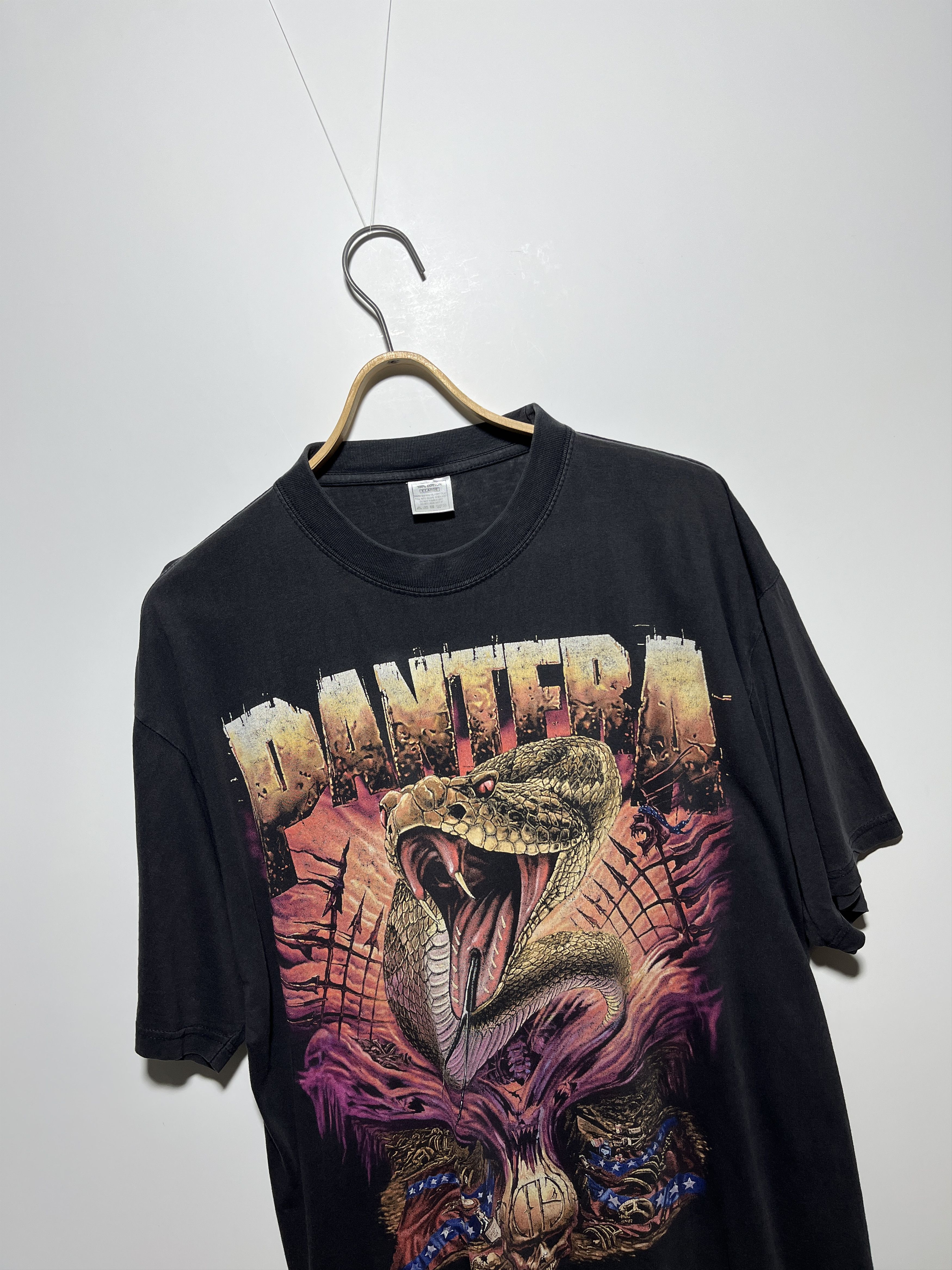 Band Tees × Vintage Vintage 1998 Pantera European Tour T-Shirt Size XL Size US XL / EU 56 / 4 - 3 Thumbnail