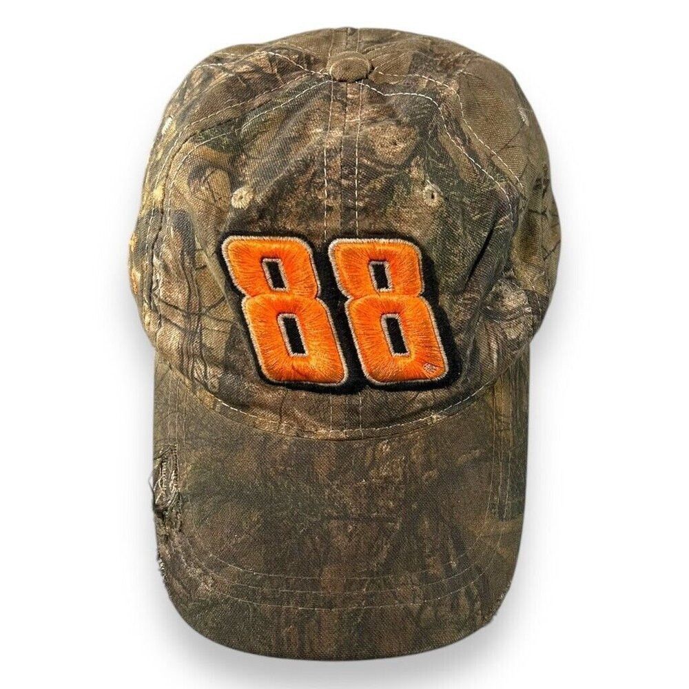 Realtree Vintage 90s Dale Earnhardt #88 Nascar Real Tree Snapback Ha Size ONE SIZE - 1 Thumbnail