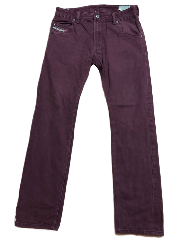 Diesel Diesel KROOLEY Regular Slim-Carrot Denim Jeans Size 30 Size US 30 / EU 46 - 1 Thumbnail
