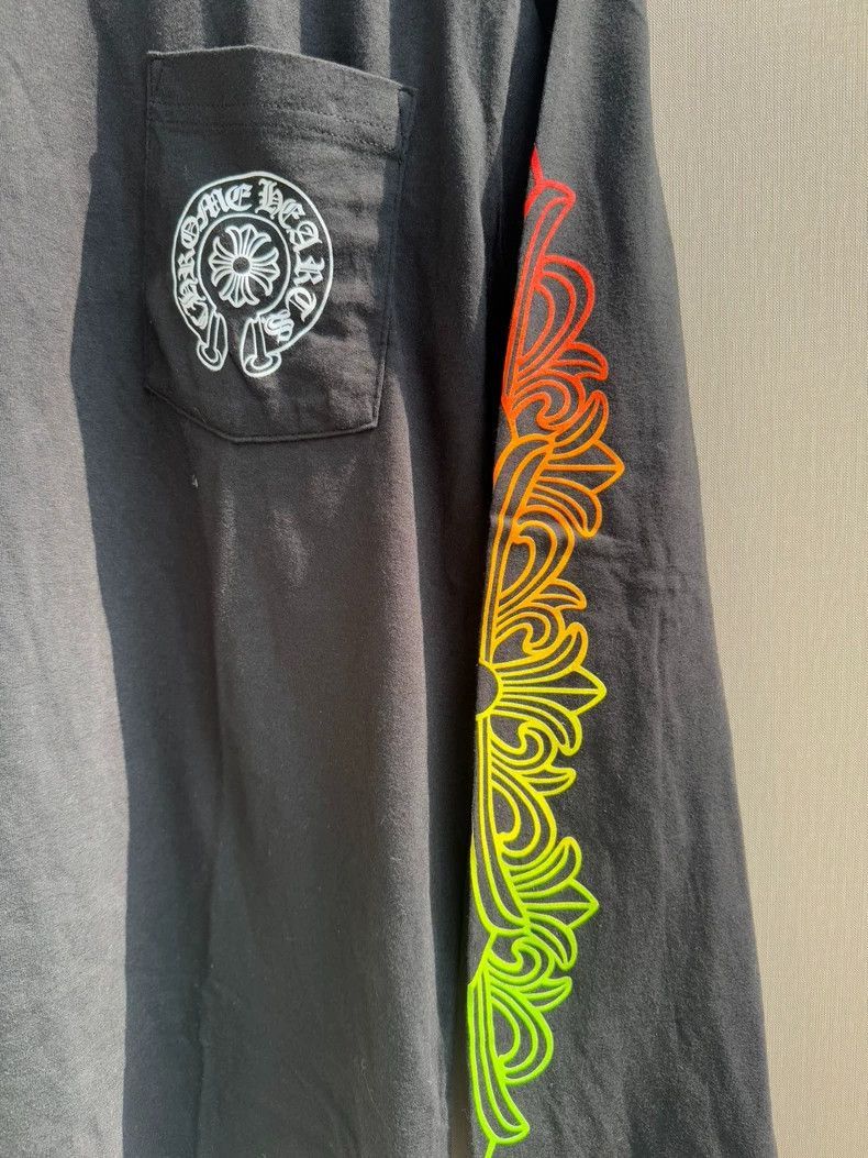 Chrome Hearts Chrome Hearts Chrome Hearts Long Sleeve Hoodie with Colorf Size US XS / EU 42 / 0 - 2 Thumbnail