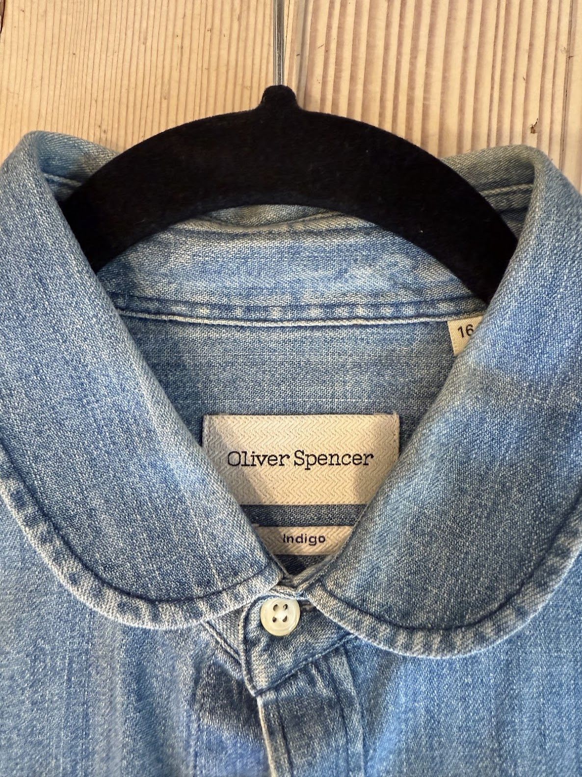 Oliver Spencer Denim dress shirt Size US XL / EU 56 / 4 - 2 Thumbnail