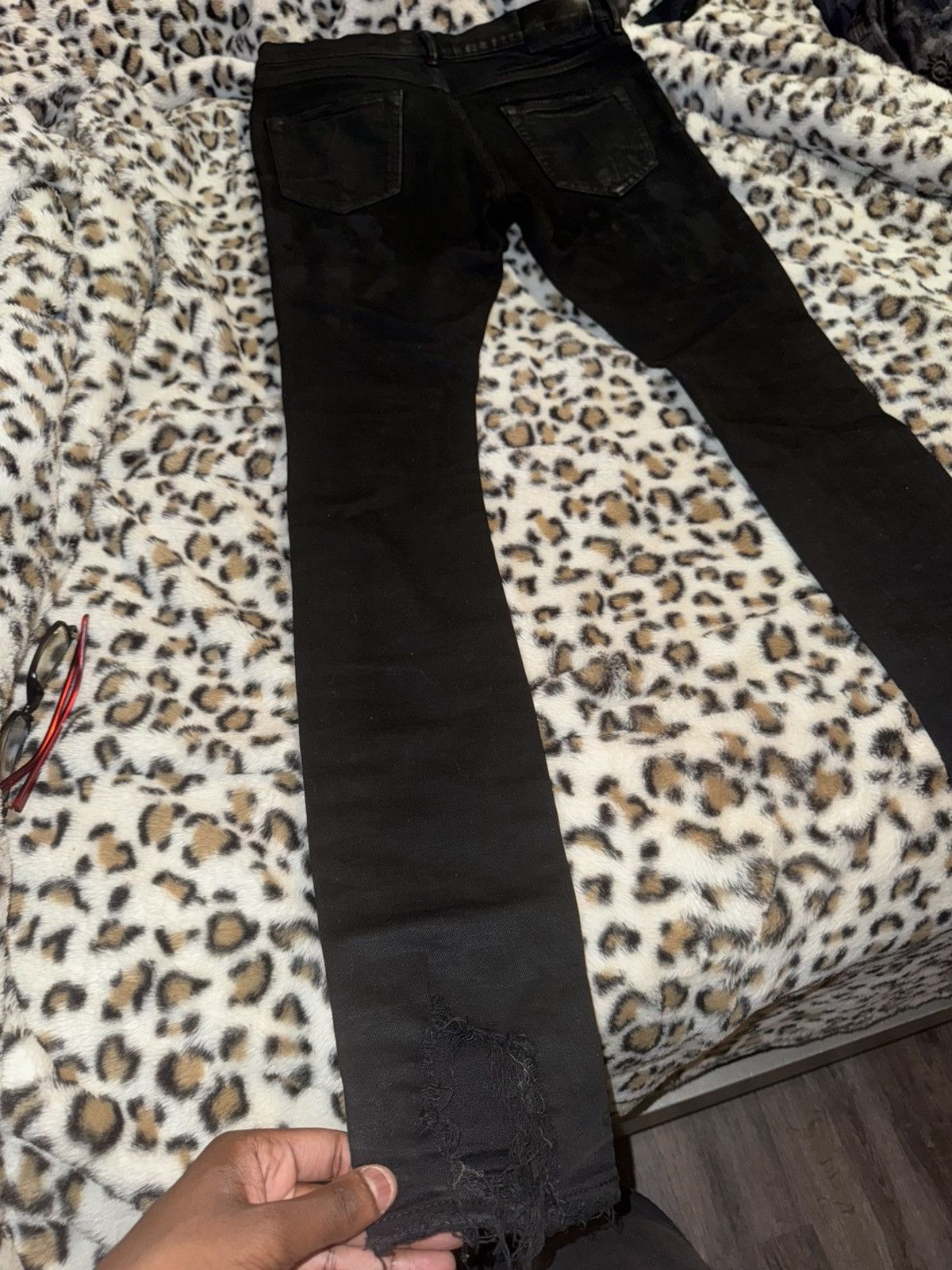 Purple Brand Black Oil Spill Size US 29 - 6 Thumbnail