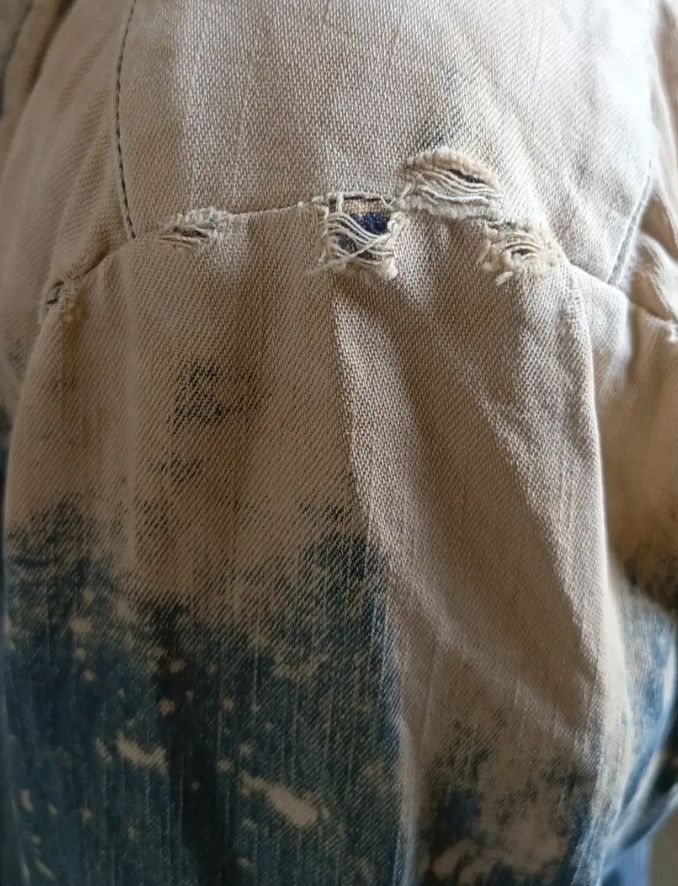 14th Addiction Tornadomart rusty denim shirt Size US S / EU 44-46 / 1 - 7 Thumbnail