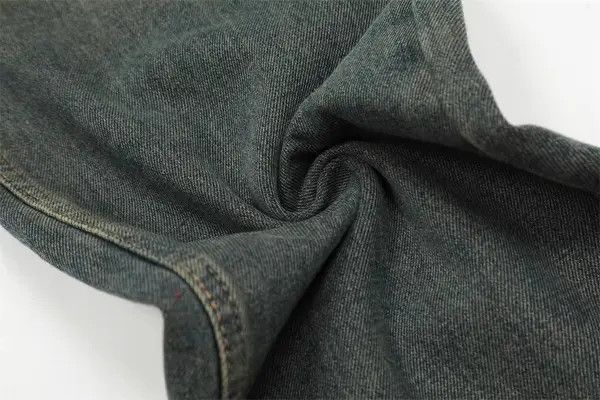 Japanese Brand Komura x Mako Washed men's punk trend distressed loose jeans Size US 32 / EU 48 - 5 Thumbnail