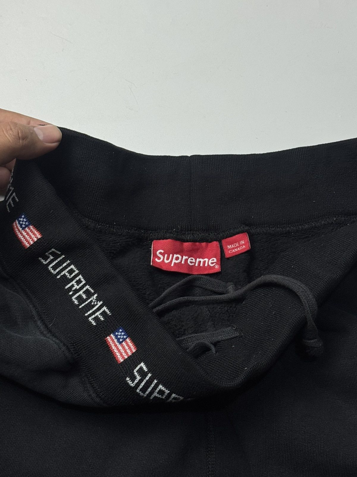Supreme Jogger Supreme American Flag Pants Size US 32 / EU 48 - 9 Thumbnail